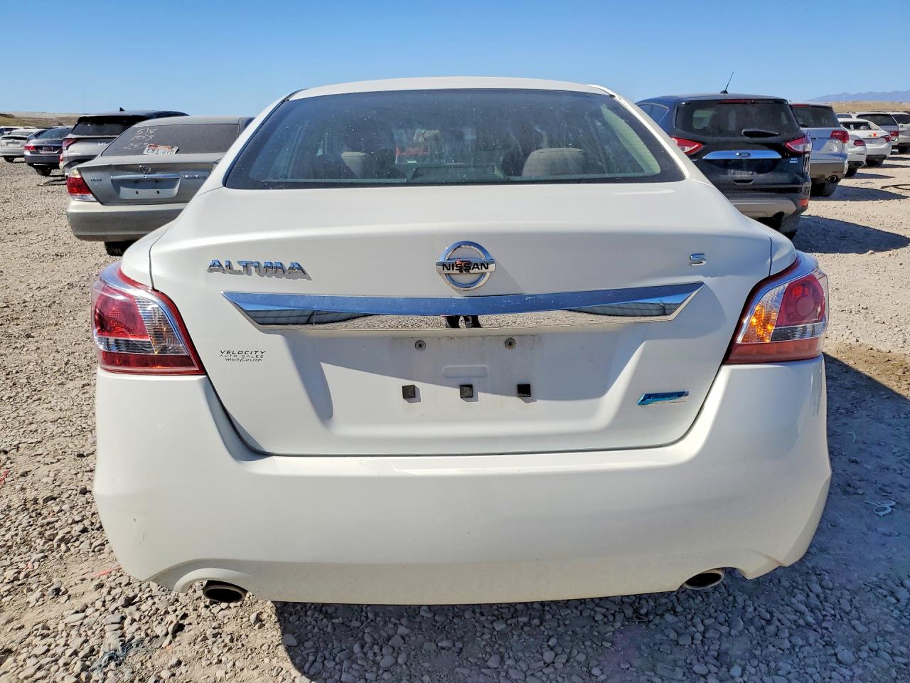 2013 Nissan Altima 2.5 White vin: 1N4AL3AP3DN537629