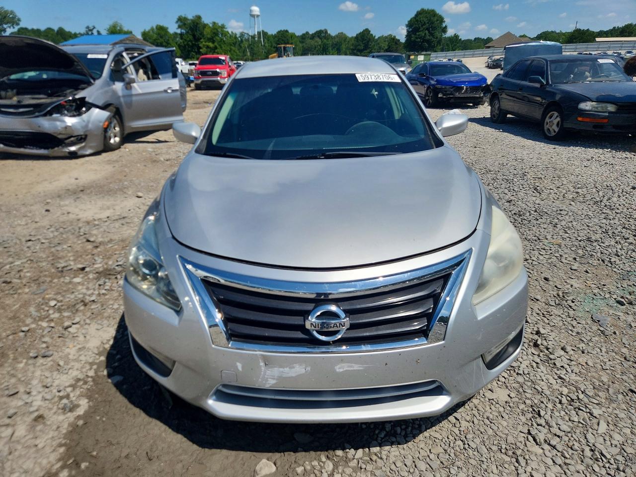 2013 Nissan Altima 2.5 Silver vin: 1N4AL3AP3DN538201