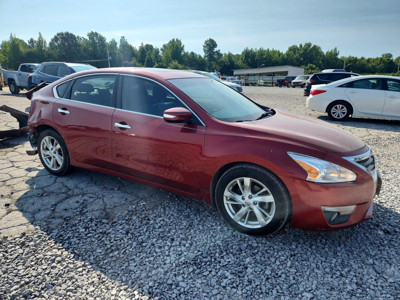 2013 Nissan Altima 2.5 Maroon vin: 1N4AL3AP3DN538375
