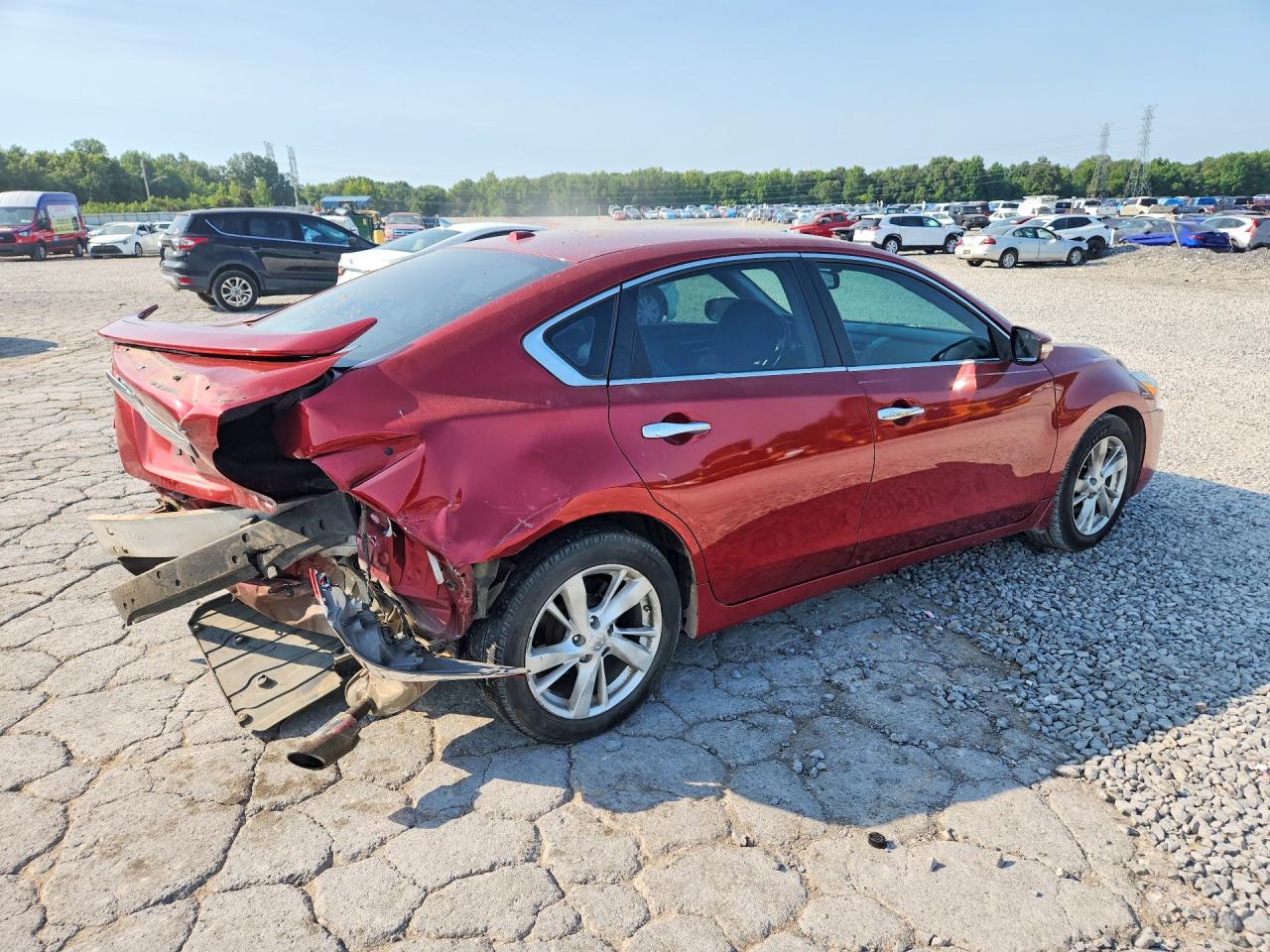 2013 Nissan Altima 2.5 Maroon vin: 1N4AL3AP3DN538375