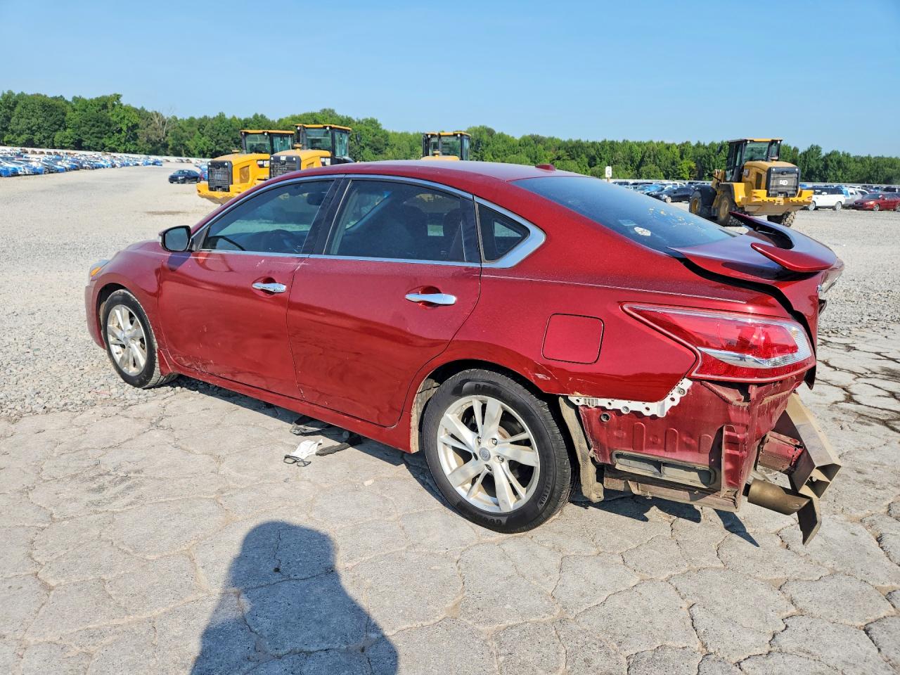 2013 Nissan Altima 2.5 Maroon vin: 1N4AL3AP3DN538375