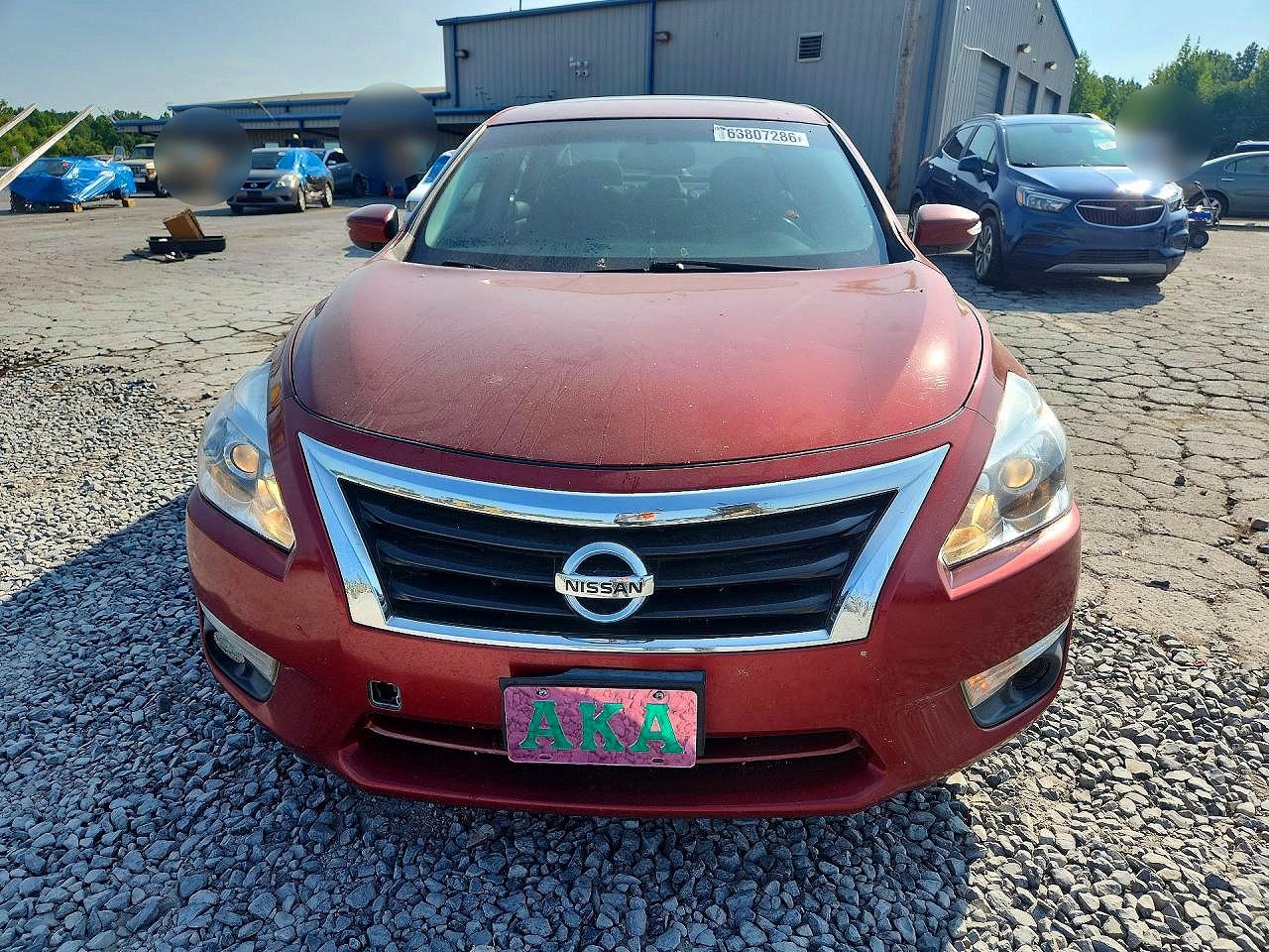 2013 Nissan Altima 2.5 Maroon vin: 1N4AL3AP3DN538375