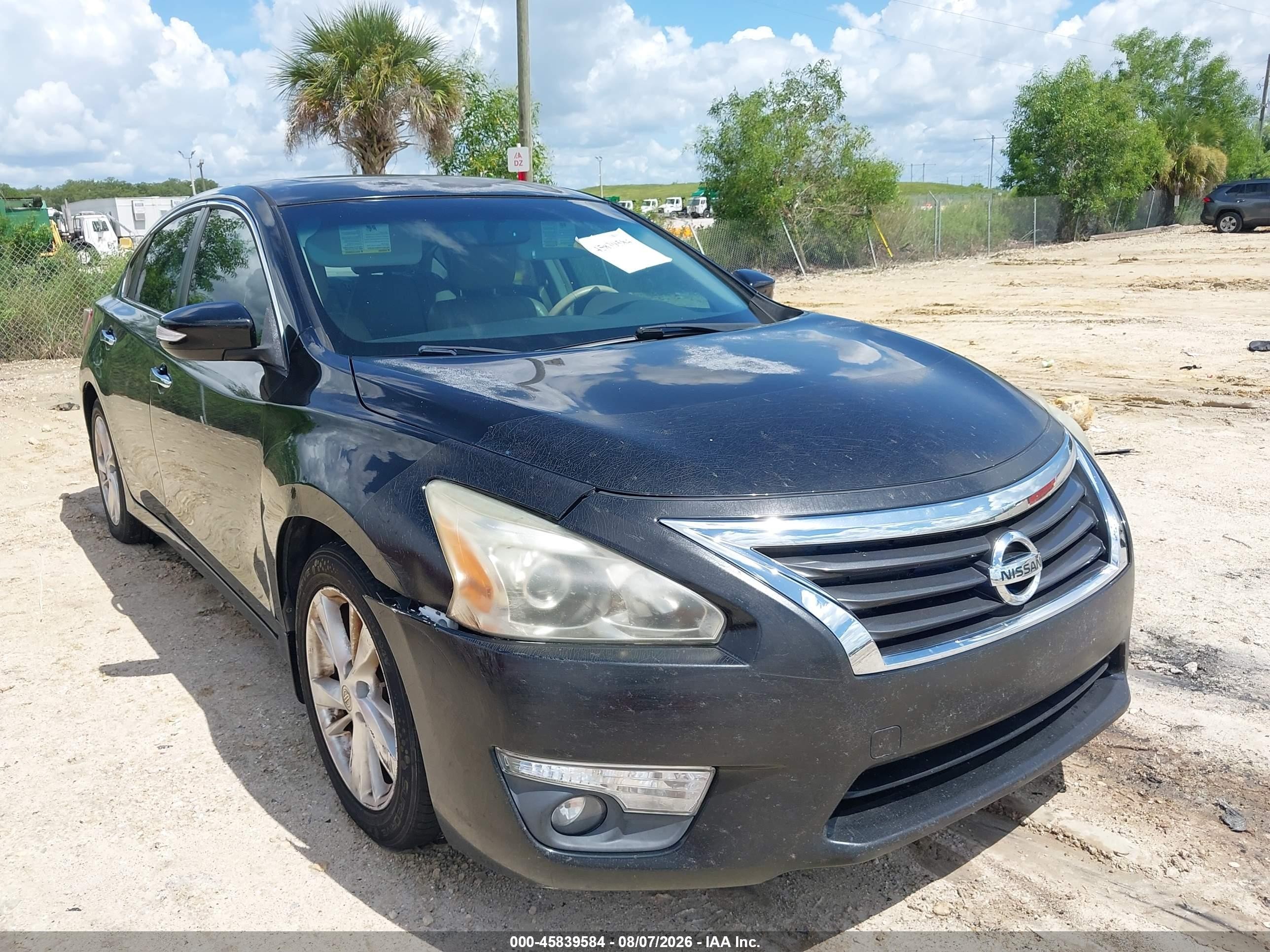 2013 Nissan Altima 2.5 Sl Black vin: 1N4AL3AP3DN542474