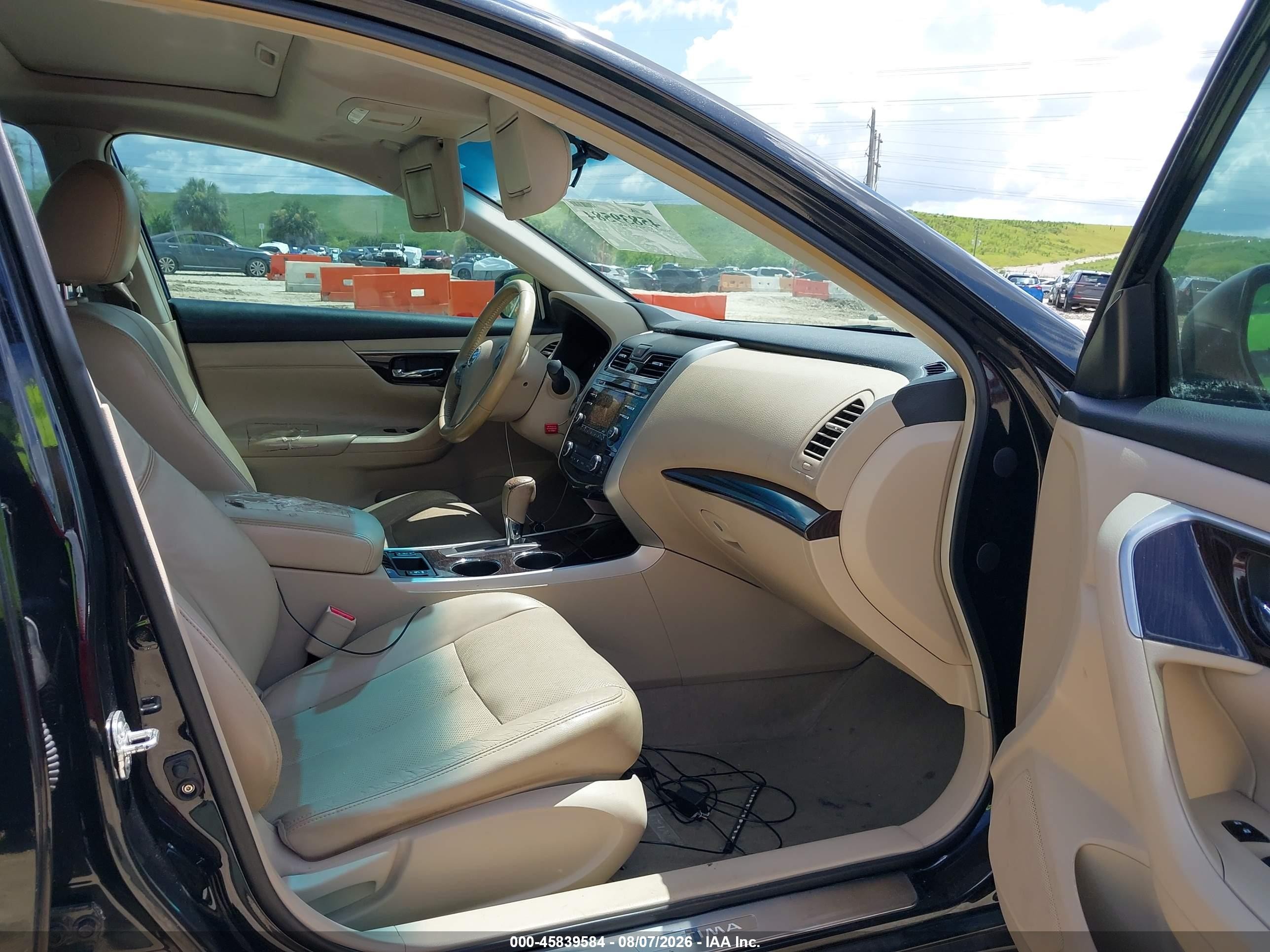 2013 Nissan Altima 2.5 Sl Black vin: 1N4AL3AP3DN542474