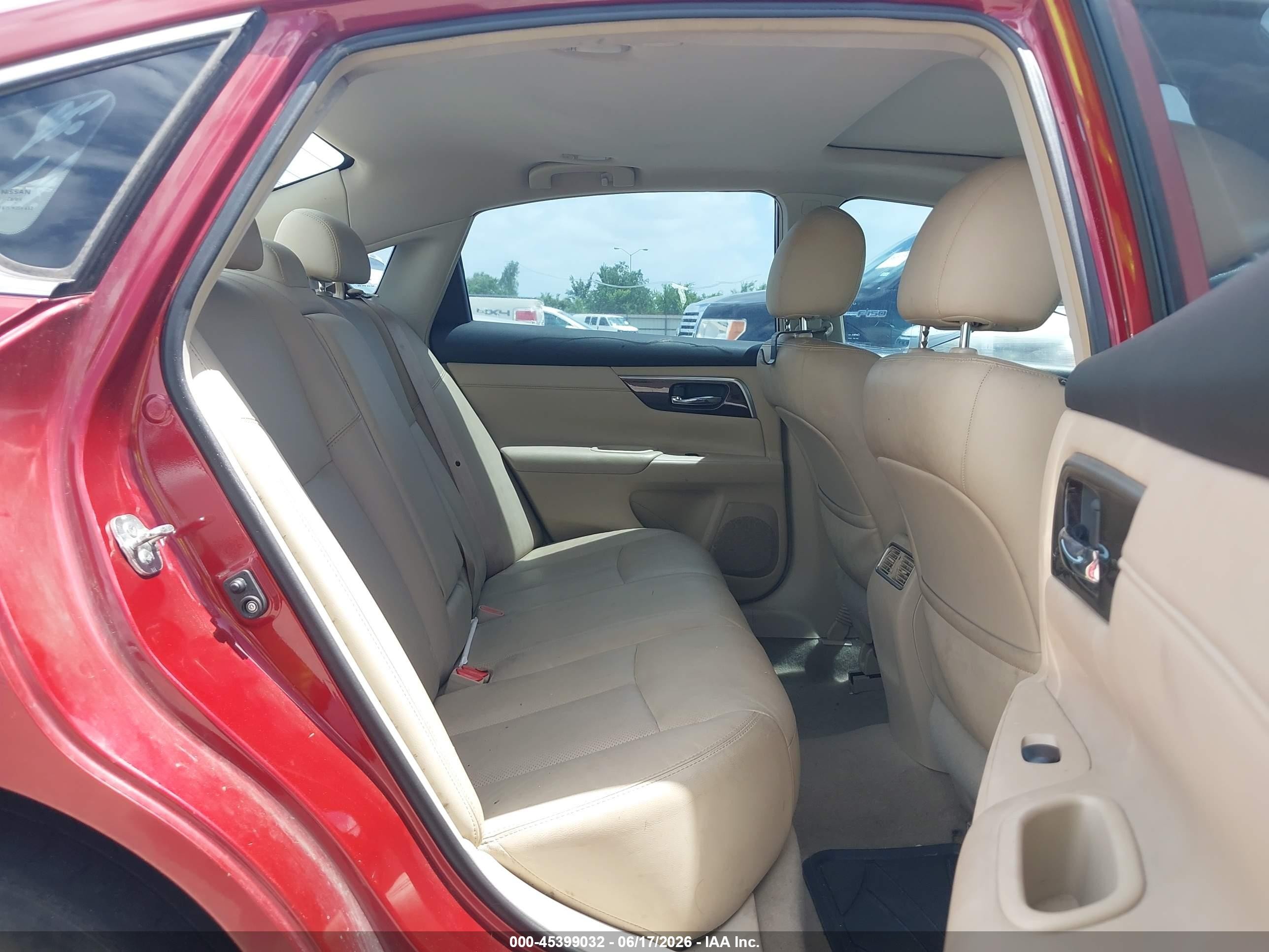 2013 Nissan Altima 2.5 Sl Burgundy vin: 1N4AL3AP3DN556360