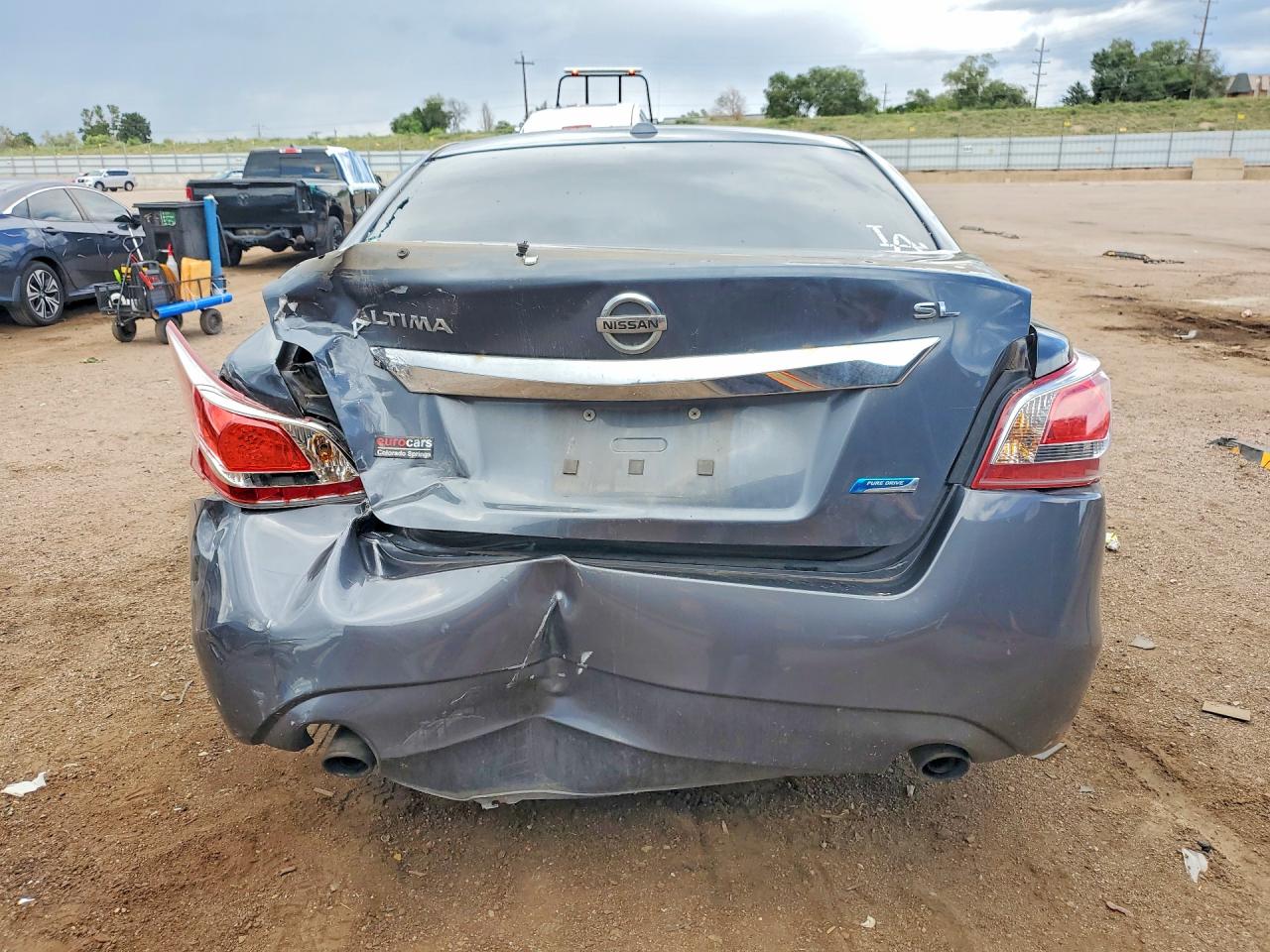 2013 Nissan Altima 2.5 Charcoal vin: 1N4AL3AP3DN558206