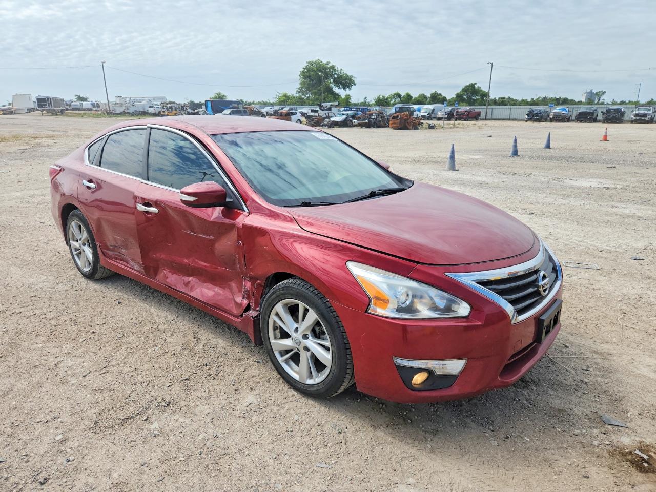2013 Nissan Altima 2.5 Красный vin: 1N4AL3AP3DN559520