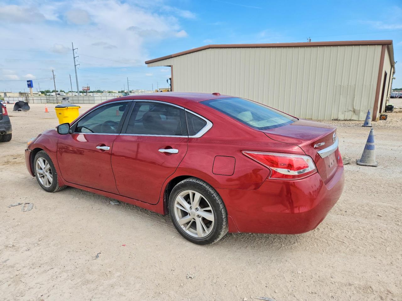 2013 Nissan Altima 2.5 Красный vin: 1N4AL3AP3DN559520