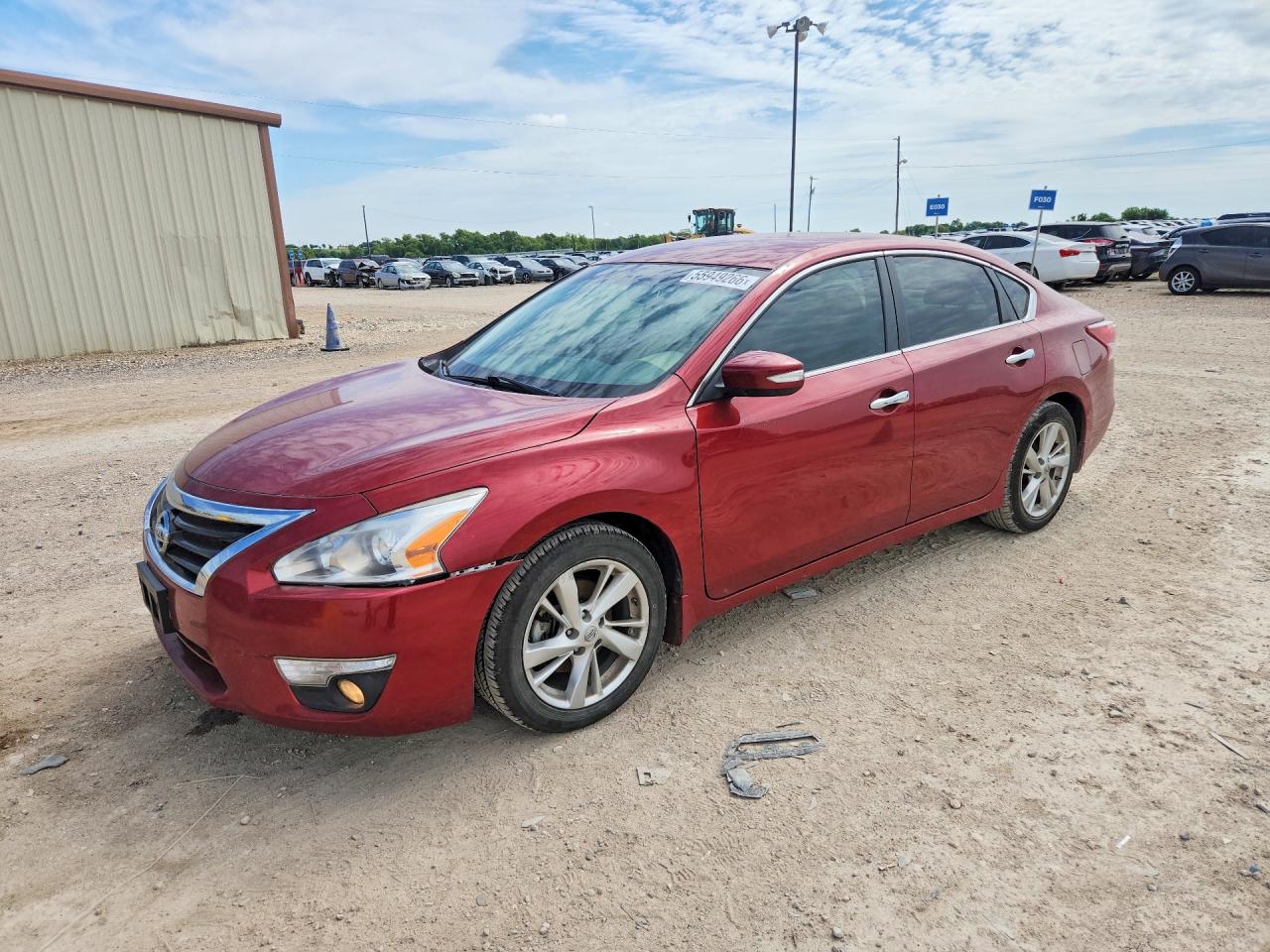 2013 Nissan Altima 2.5 Red vin: 1N4AL3AP3DN559520