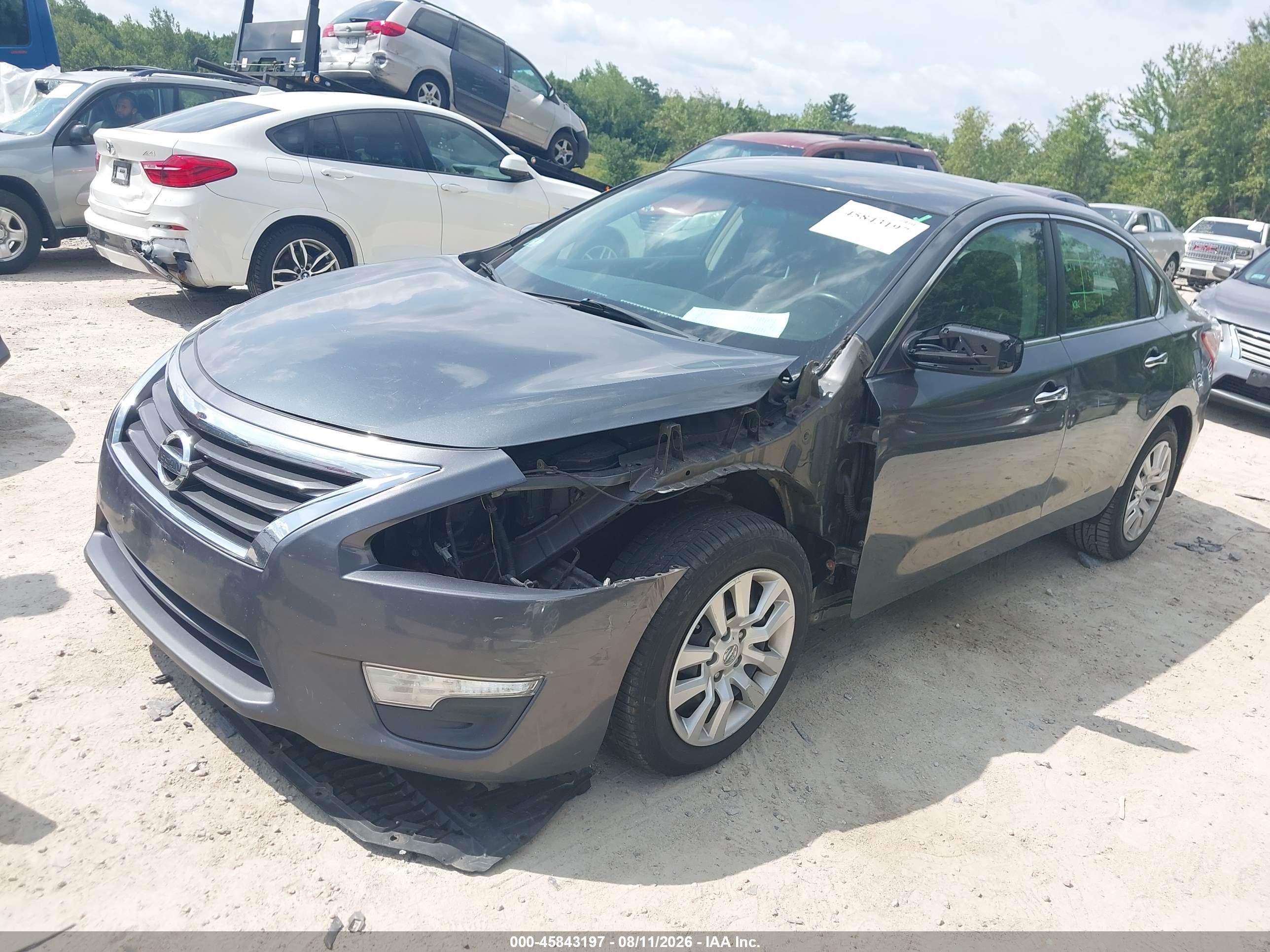 2013 Nissan Altima 2.5 S Gray vin: 1N4AL3AP3DN560456