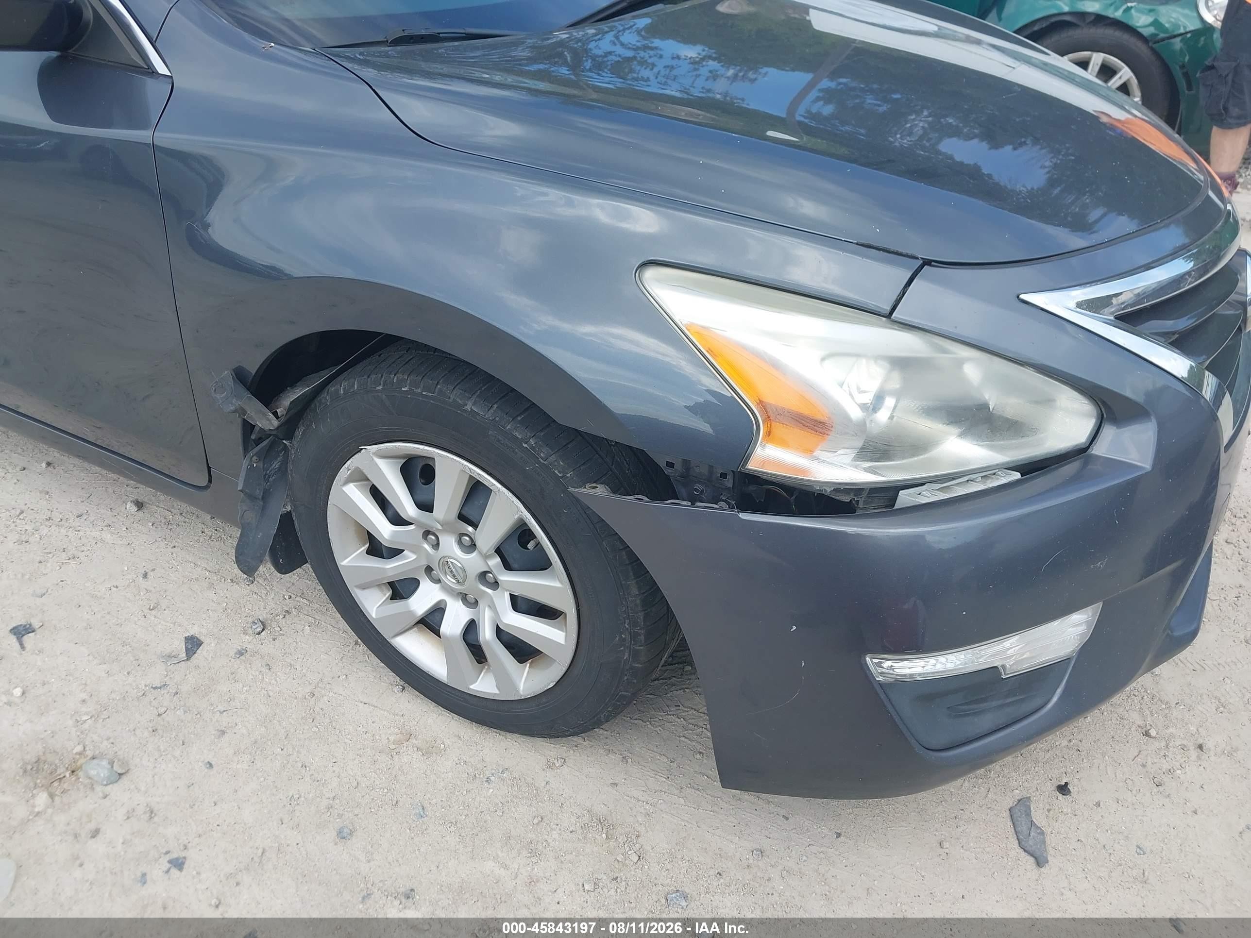 2013 Nissan Altima 2.5 S Gray vin: 1N4AL3AP3DN560456