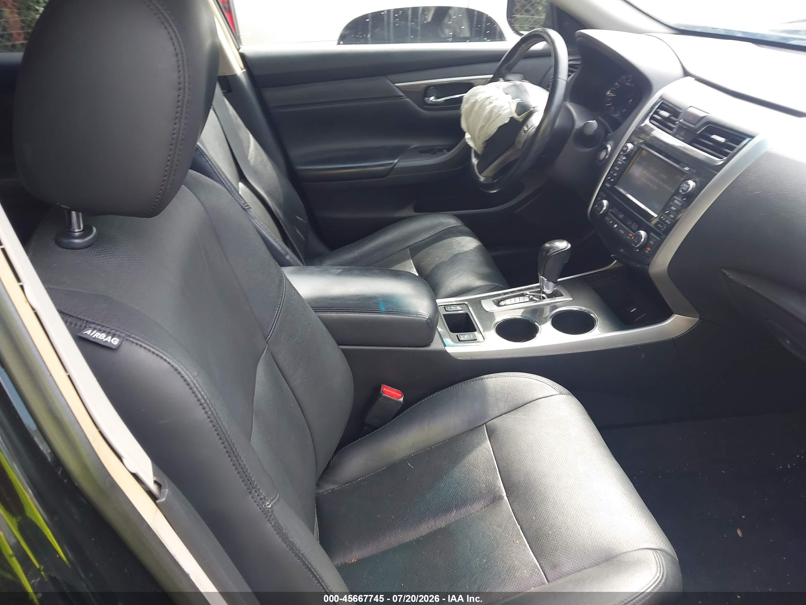 2013 Nissan Altima 2.5 Sl Black vin: 1N4AL3AP3DN560747