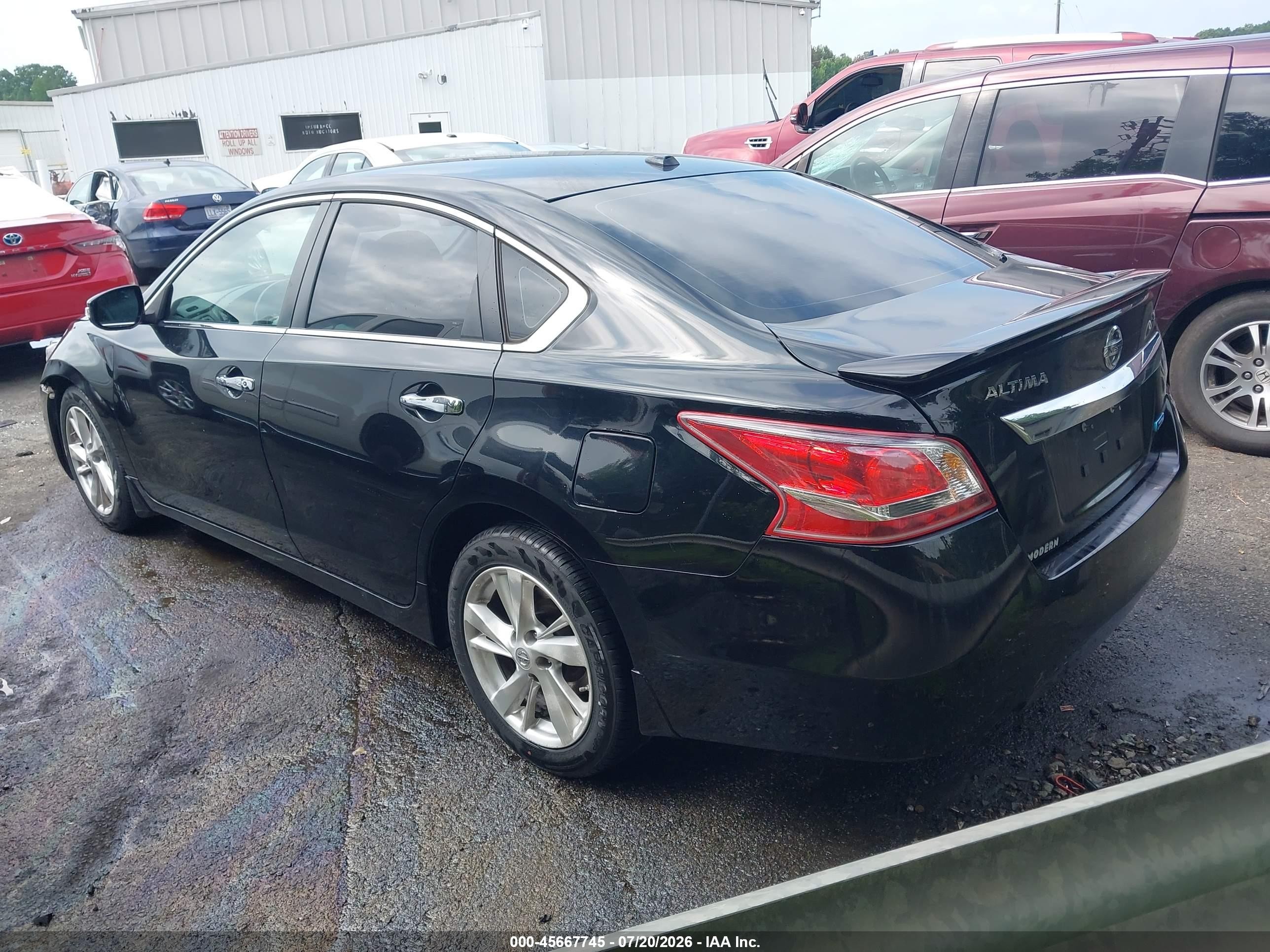 2013 Nissan Altima 2.5 Sl Black vin: 1N4AL3AP3DN560747