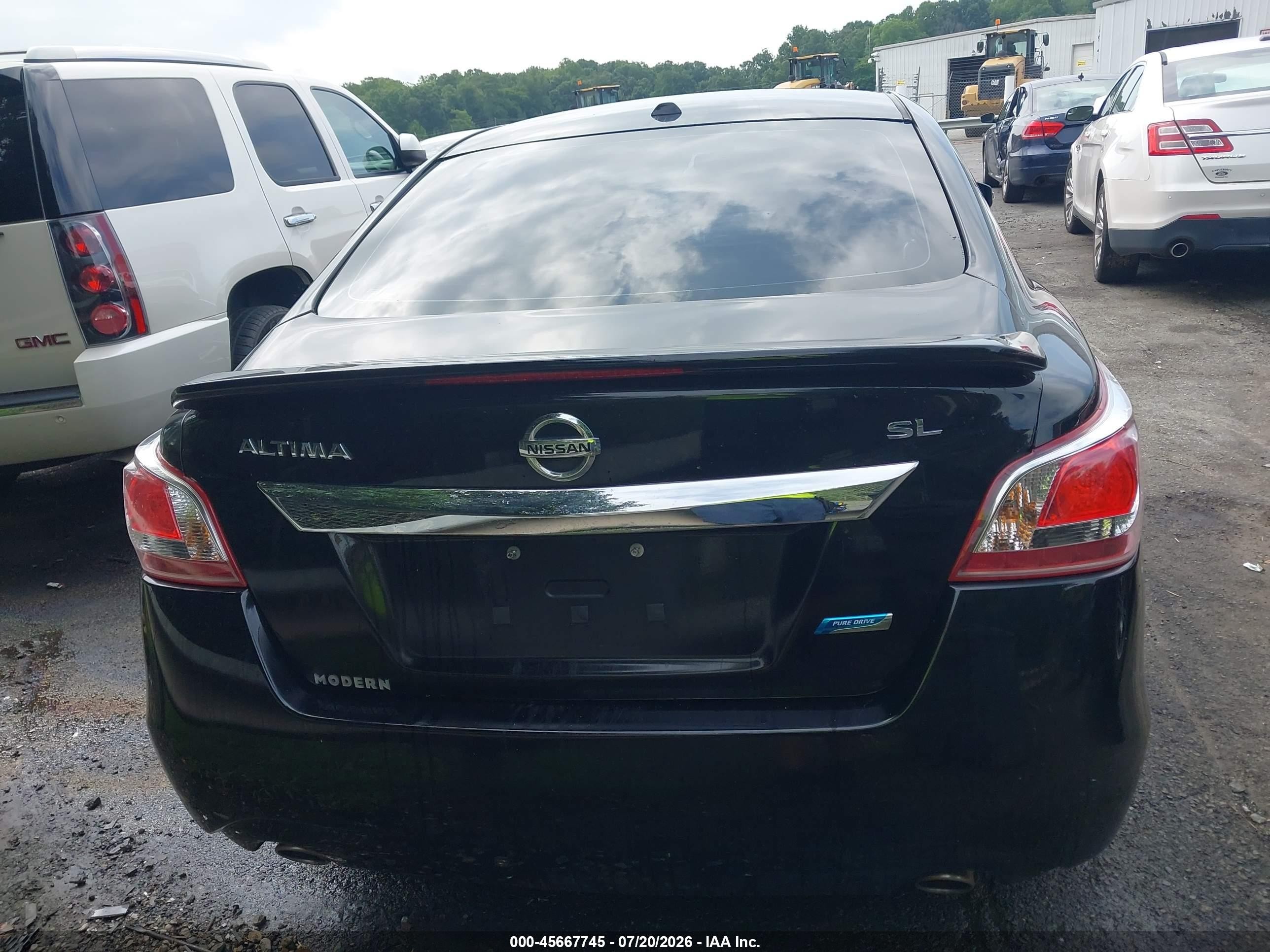 2013 Nissan Altima 2.5 Sl Black vin: 1N4AL3AP3DN560747