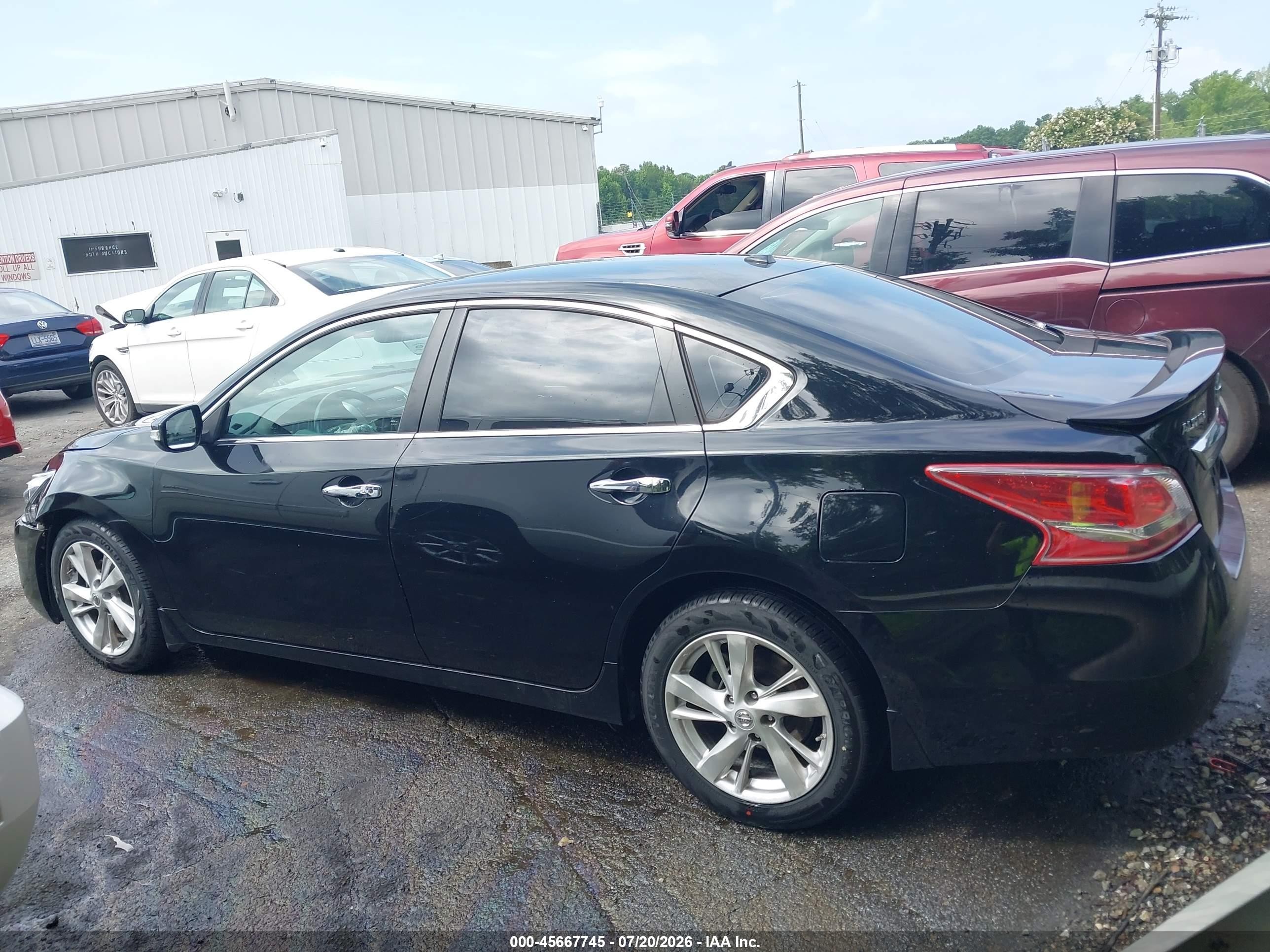 2013 Nissan Altima 2.5 Sl Black vin: 1N4AL3AP3DN560747