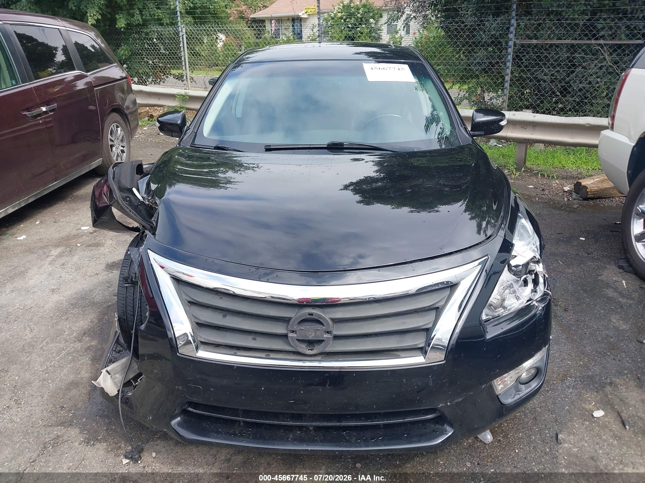 2013 Nissan Altima 2.5 Sl Black vin: 1N4AL3AP3DN560747