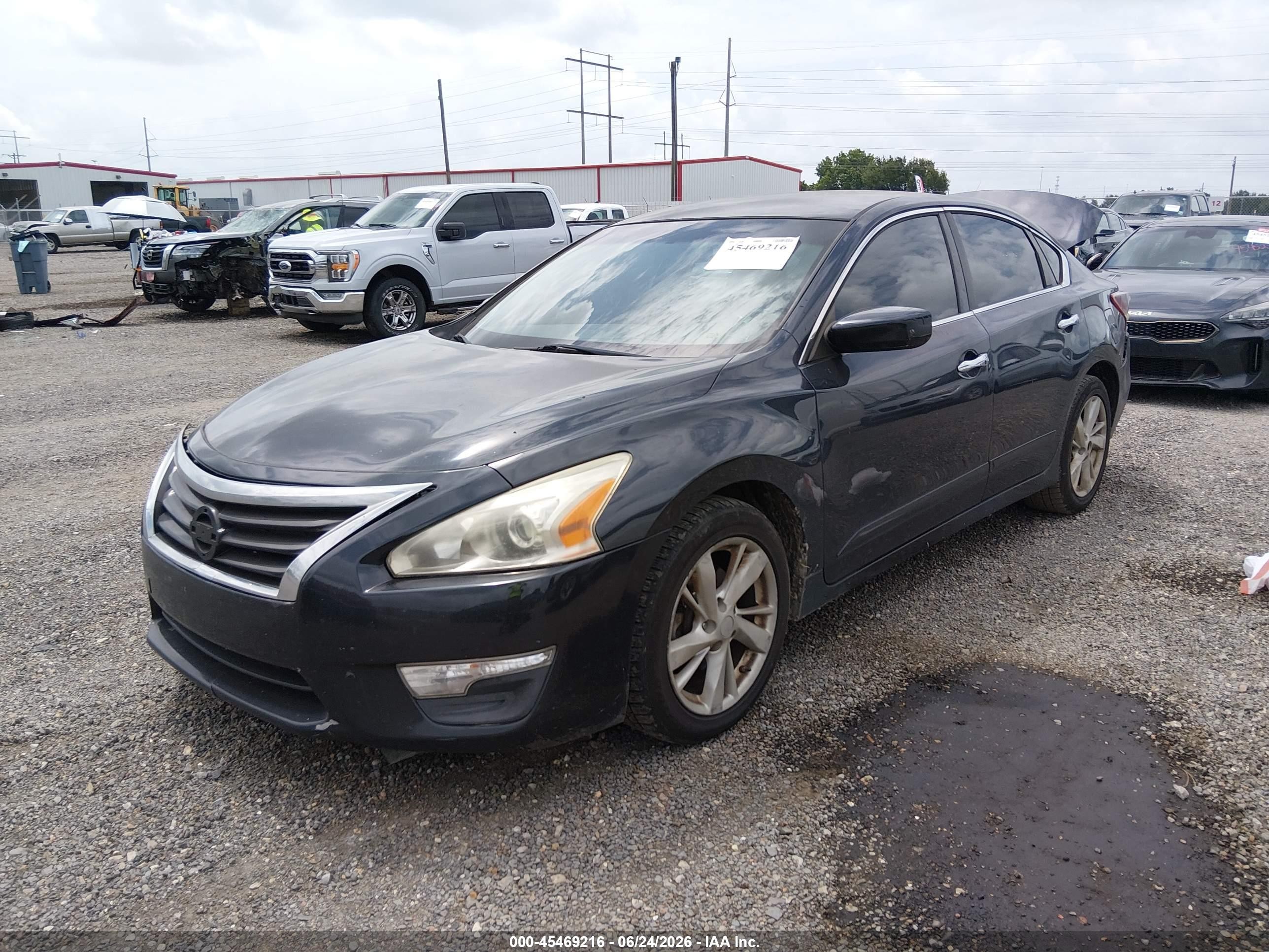 2013 Nissan Altima 2.5 Sv Gray vin: 1N4AL3AP3DN560781