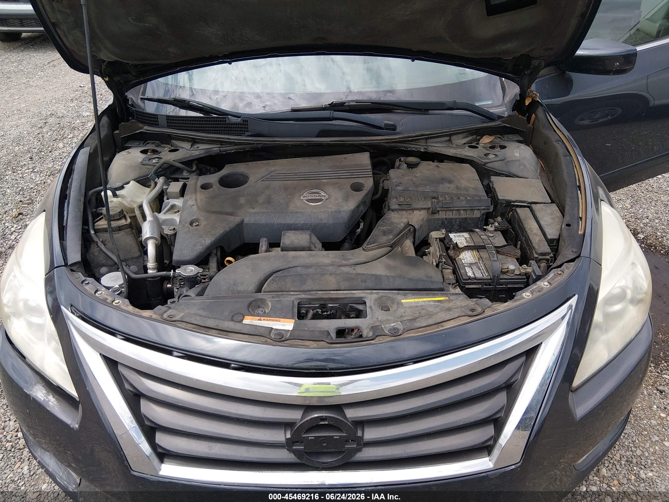 2013 Nissan Altima 2.5 Sv Gray vin: 1N4AL3AP3DN560781