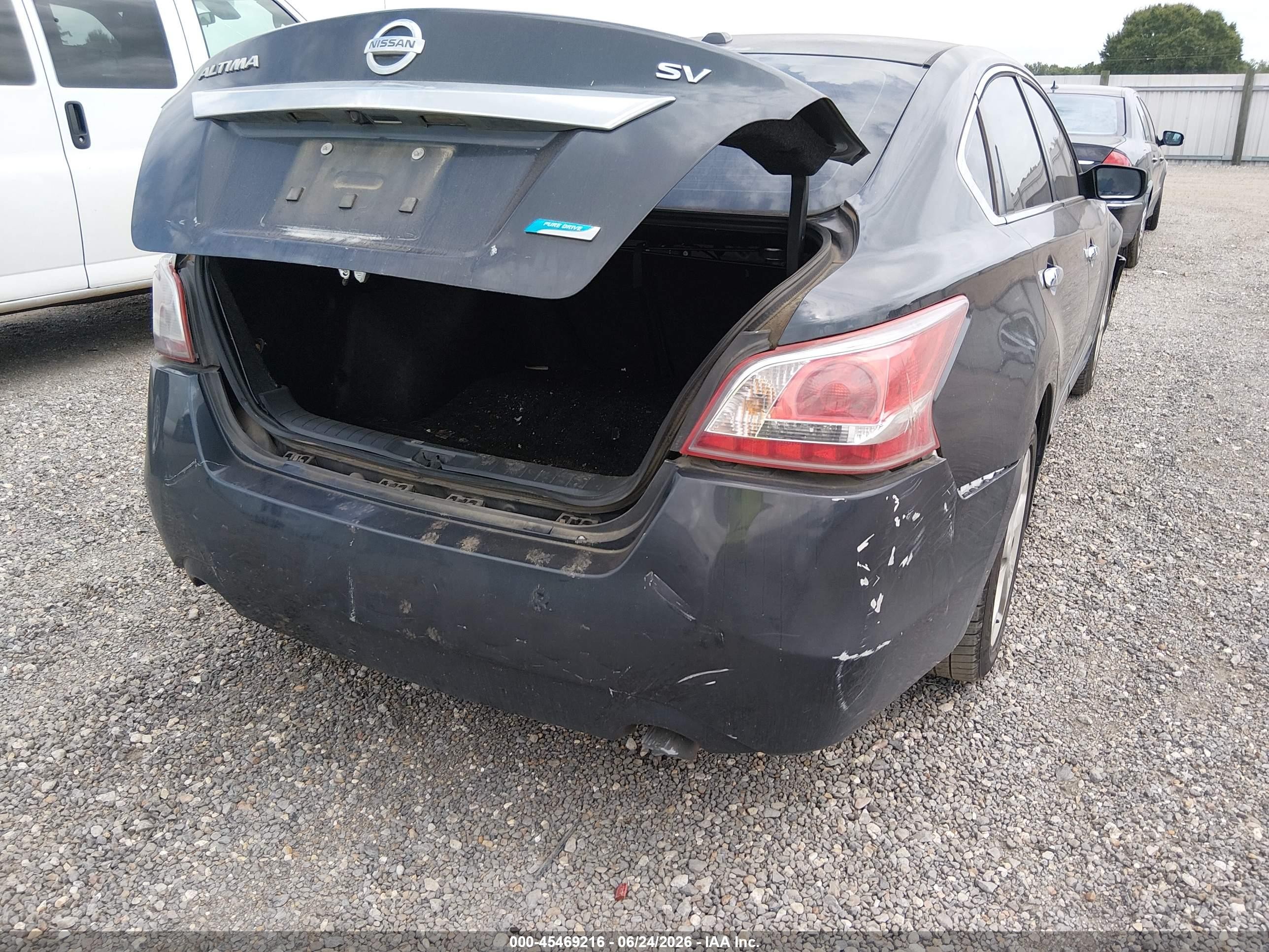 2013 Nissan Altima 2.5 Sv Gray vin: 1N4AL3AP3DN560781