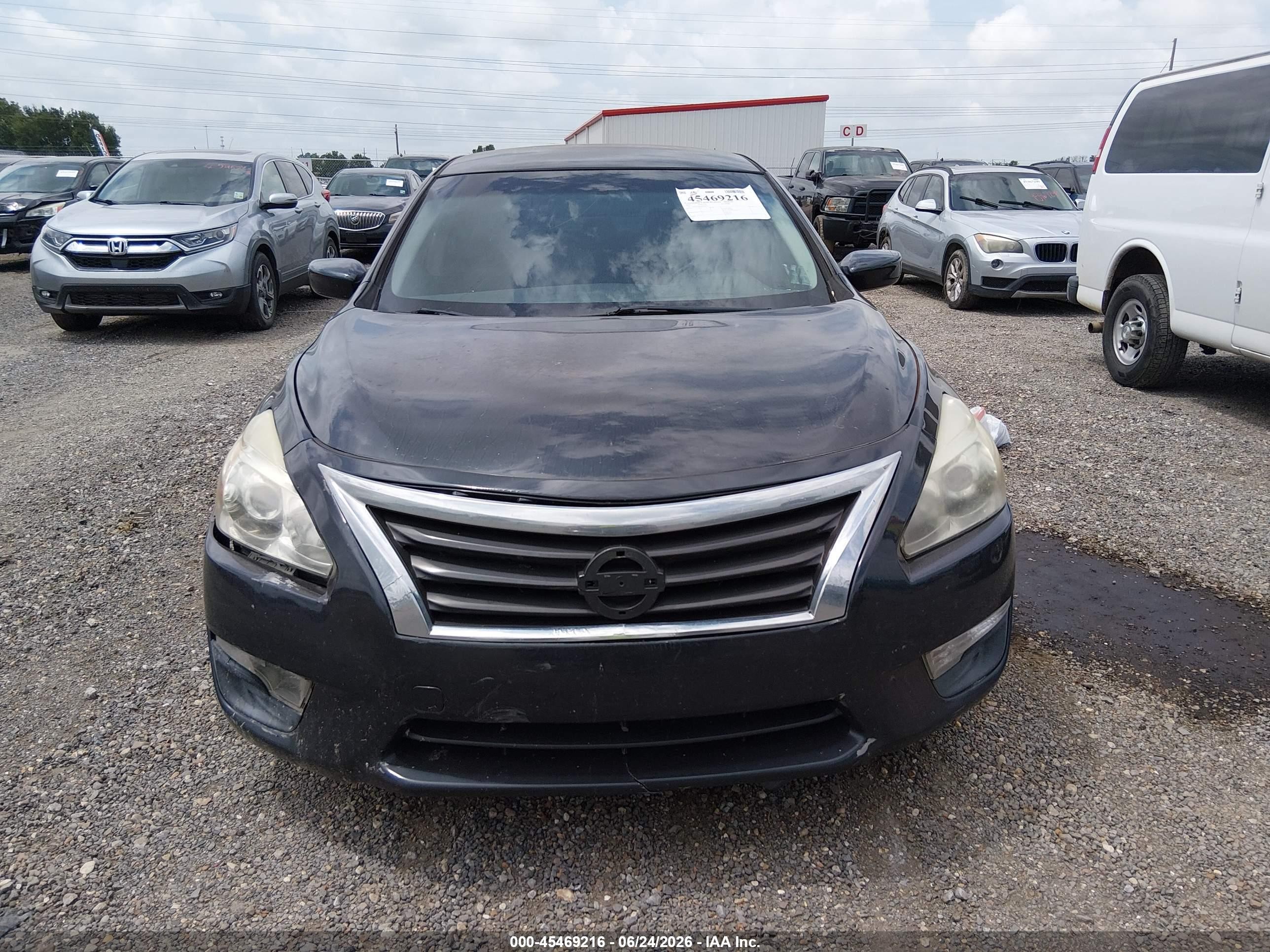 2013 Nissan Altima 2.5 Sv Gray vin: 1N4AL3AP3DN560781