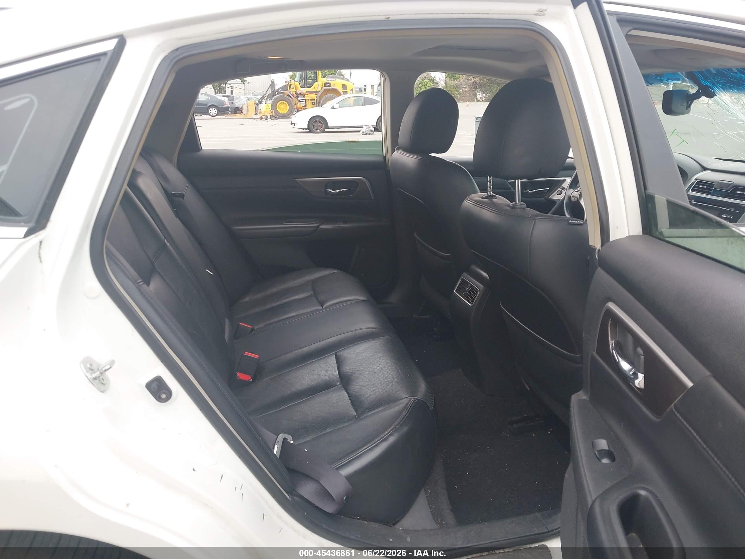 2013 Nissan Altima 2.5 Sl White vin: 1N4AL3AP3DN572199