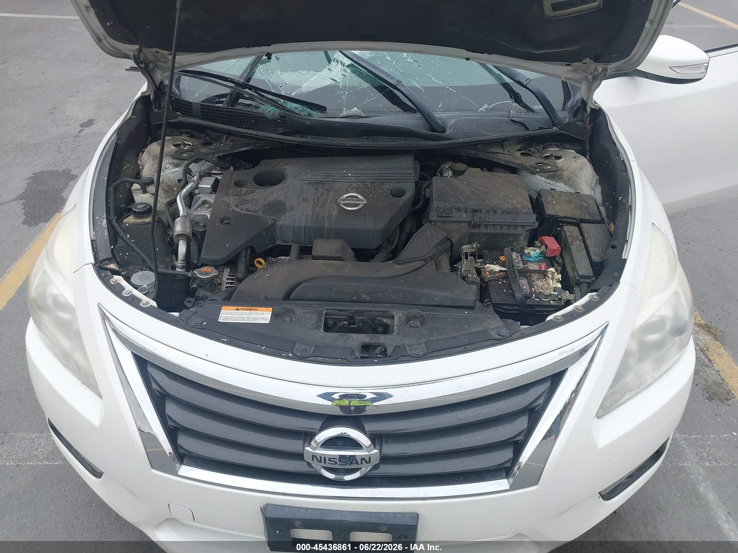 2013 Nissan Altima 2.5 Sl White vin: 1N4AL3AP3DN572199