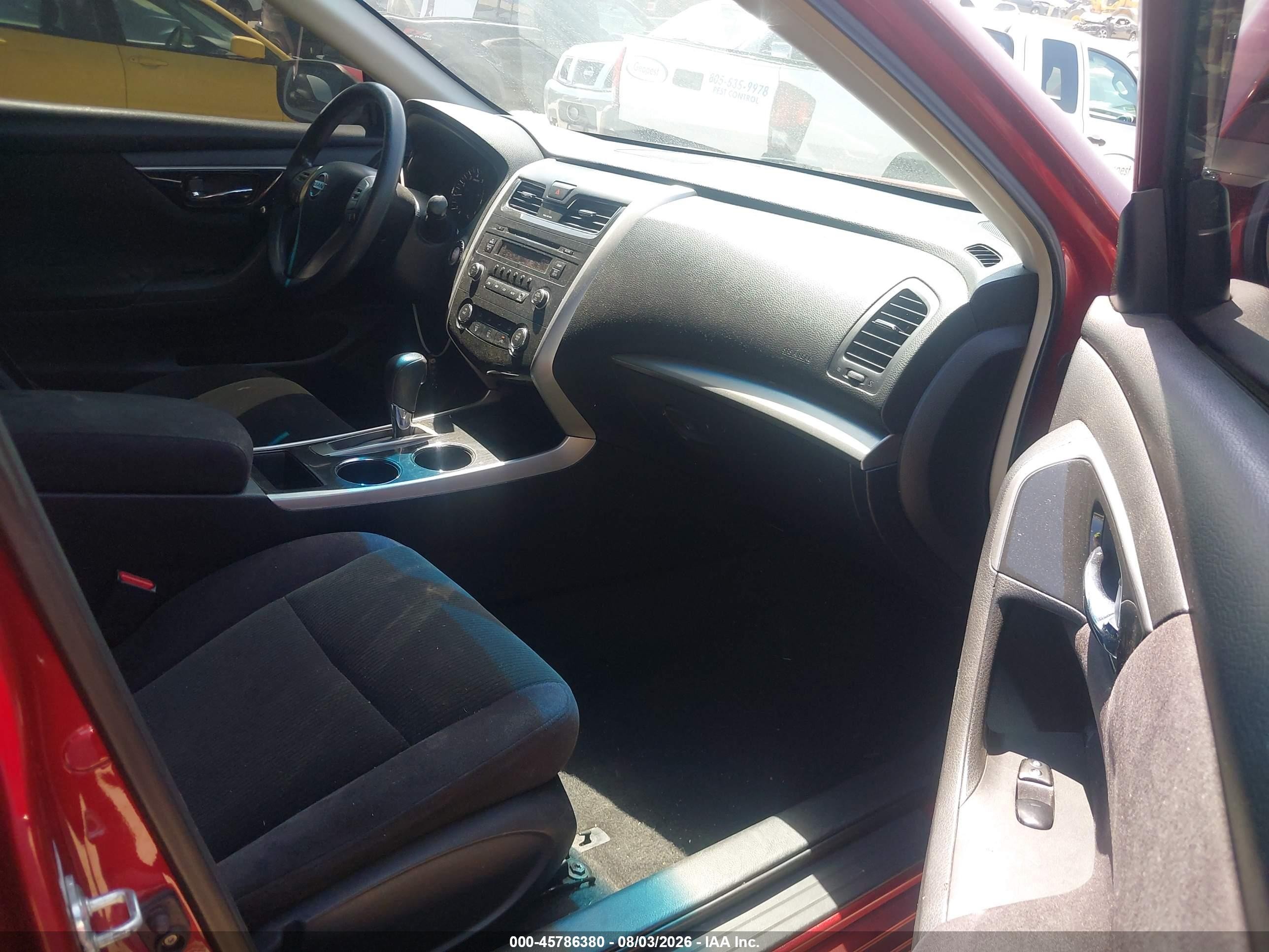2013 Nissan Altima 2.5 S Burgundy vin: 1N4AL3AP3DN573255