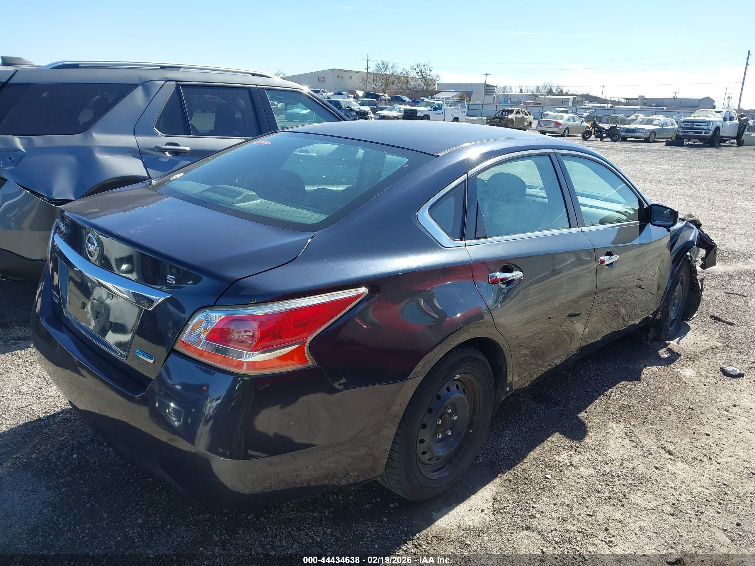 2013 Nissan Altima 2.5 S Black vin: 1N4AL3AP3DN576995