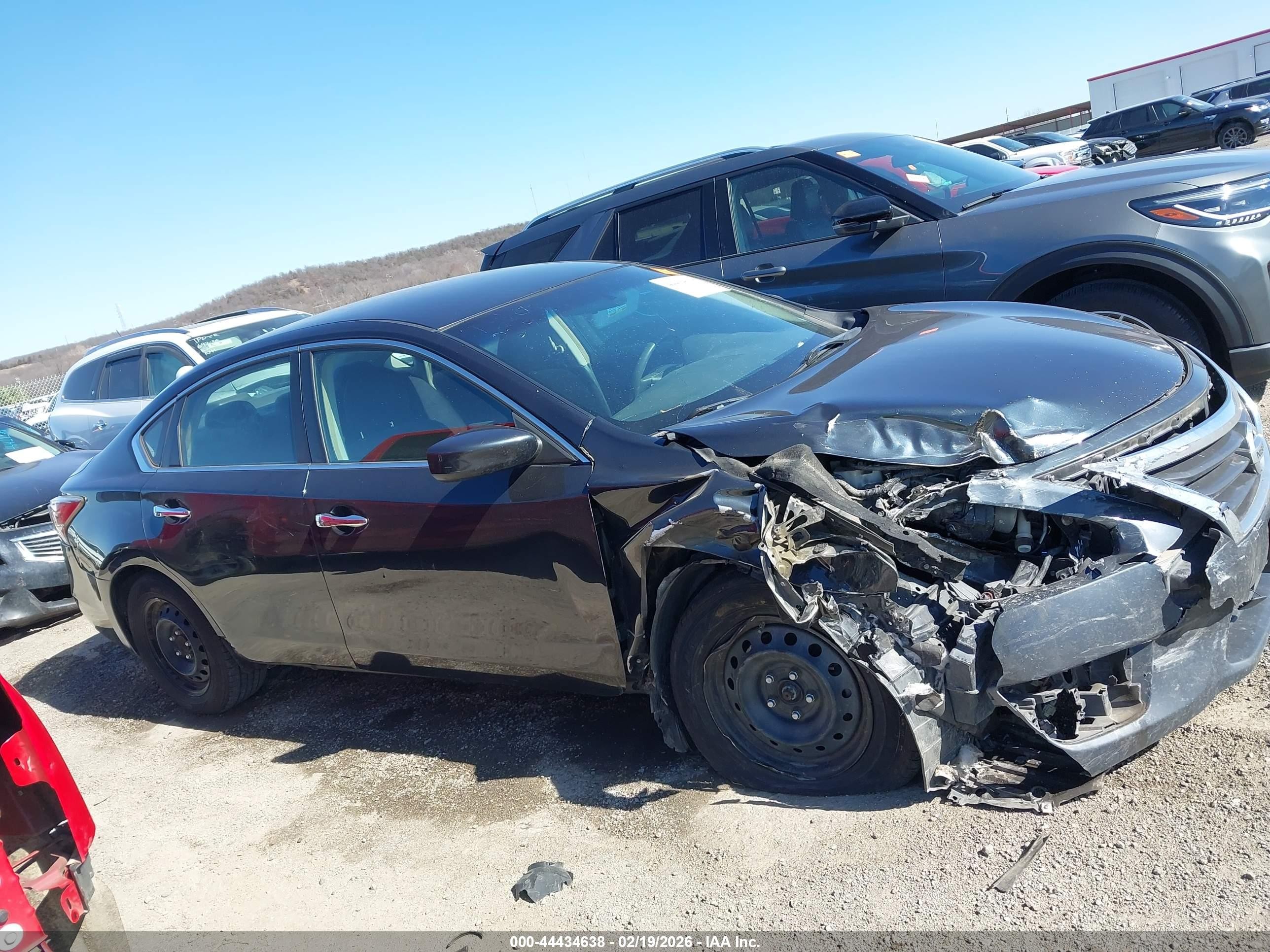 2013 Nissan Altima 2.5 S Black vin: 1N4AL3AP3DN576995