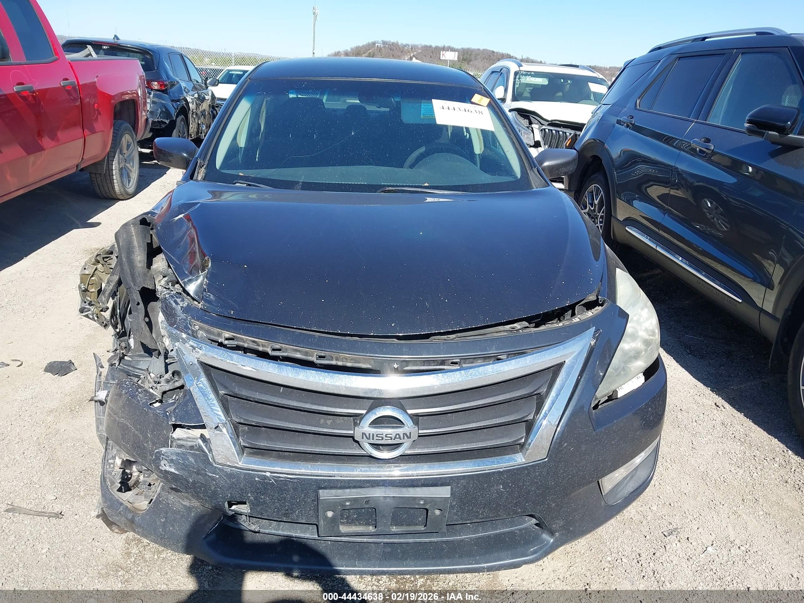 2013 Nissan Altima 2.5 S Black vin: 1N4AL3AP3DN576995