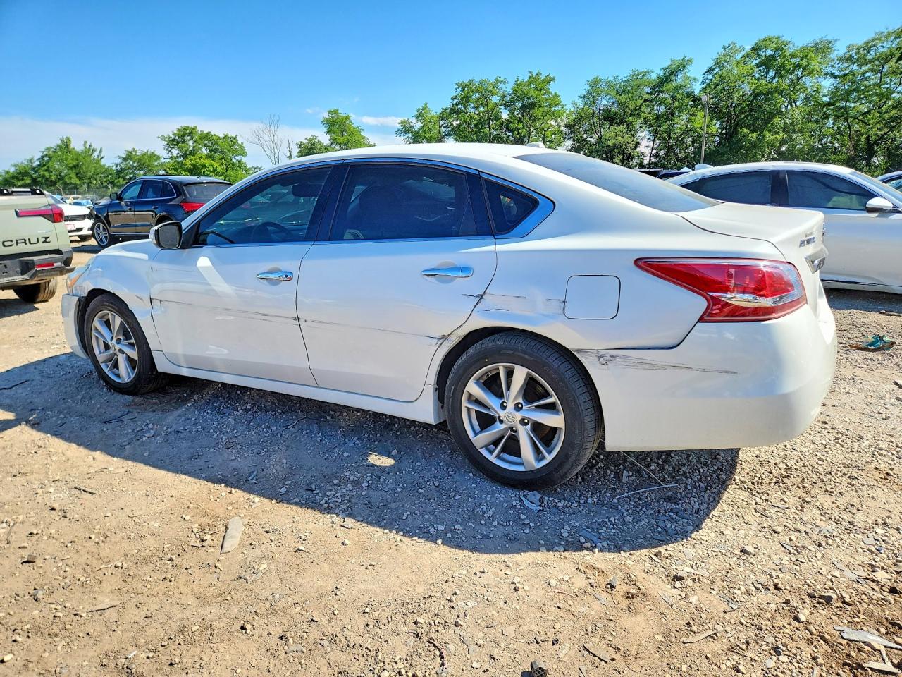2013 Nissan Altima 2.5 White vin: 1N4AL3AP3DN579363