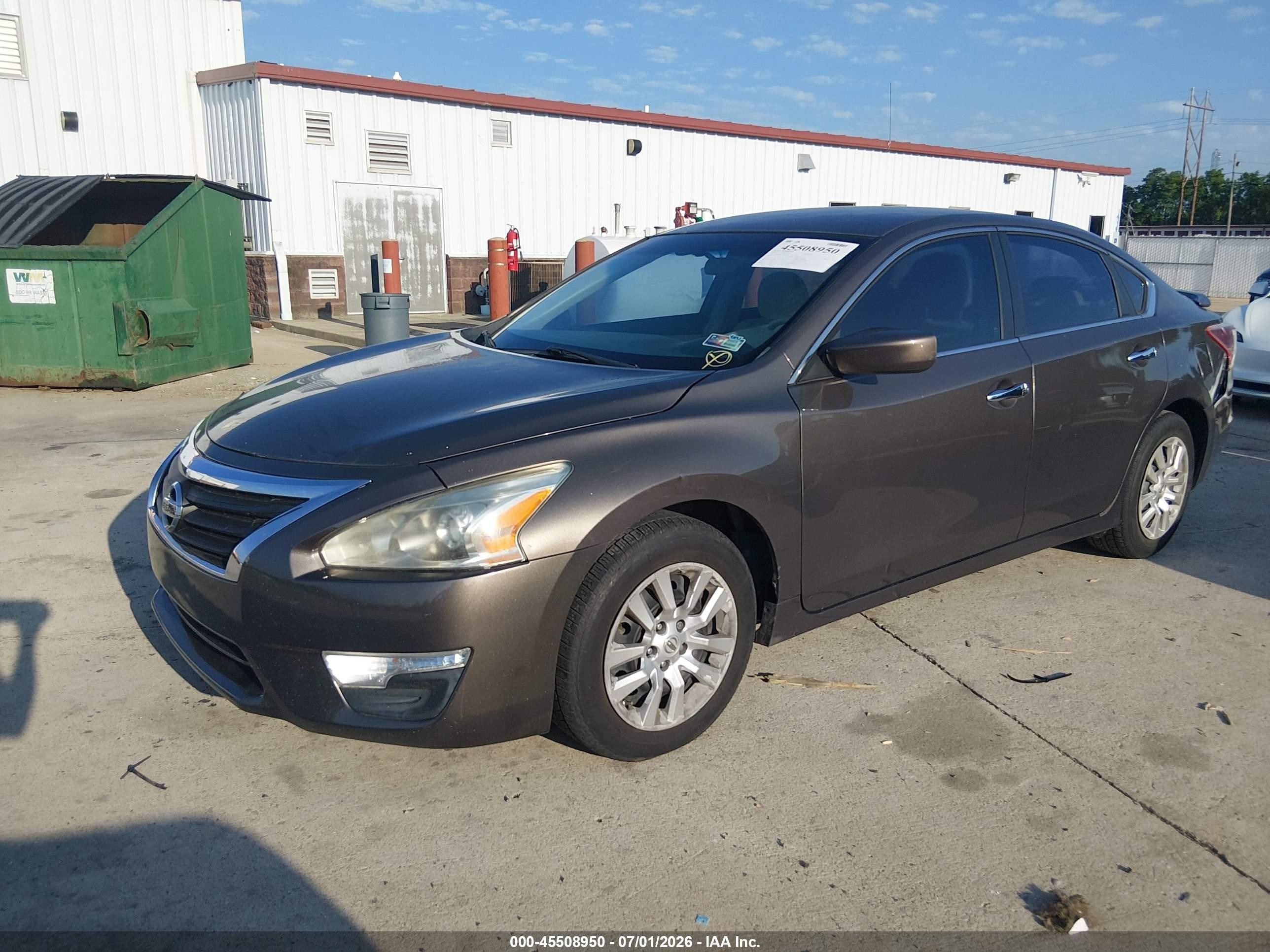 2014 Nissan Altima 2.5 S Brown vin: 1N4AL3AP3EC105426