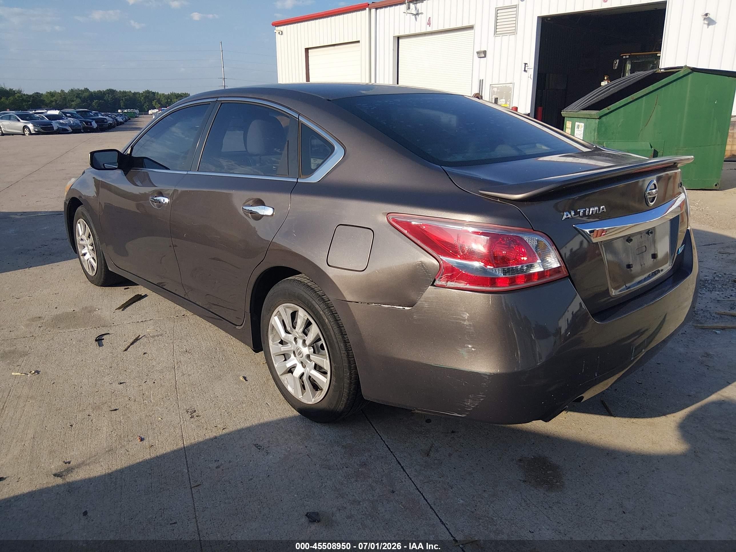 2014 Nissan Altima 2.5 S Brown vin: 1N4AL3AP3EC105426
