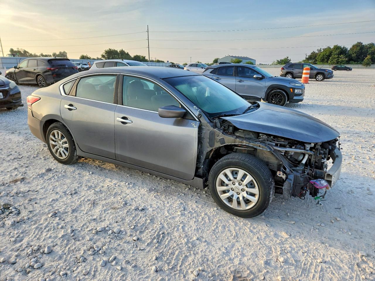 2014 Nissan Altima 2.5 S Серый vin: 1N4AL3AP3EC109038