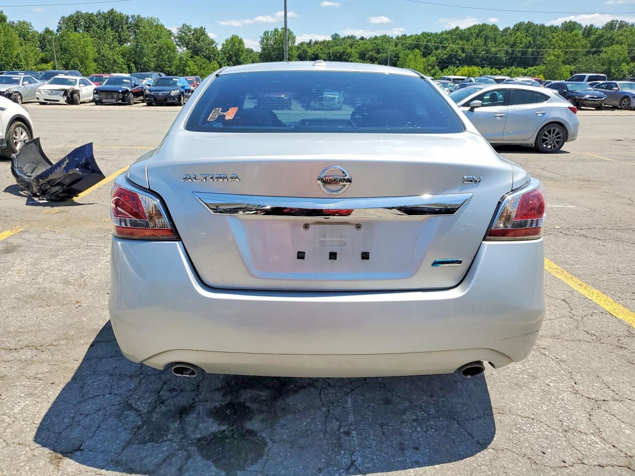 2014 Nissan Altima 2.5 Silver vin: 1N4AL3AP3EC109539