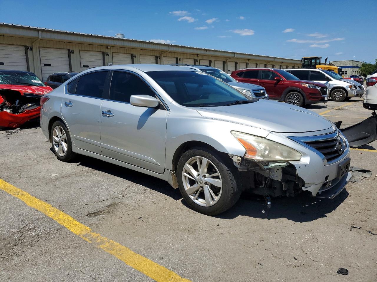 2014 Nissan Altima 2.5 Silver vin: 1N4AL3AP3EC109539