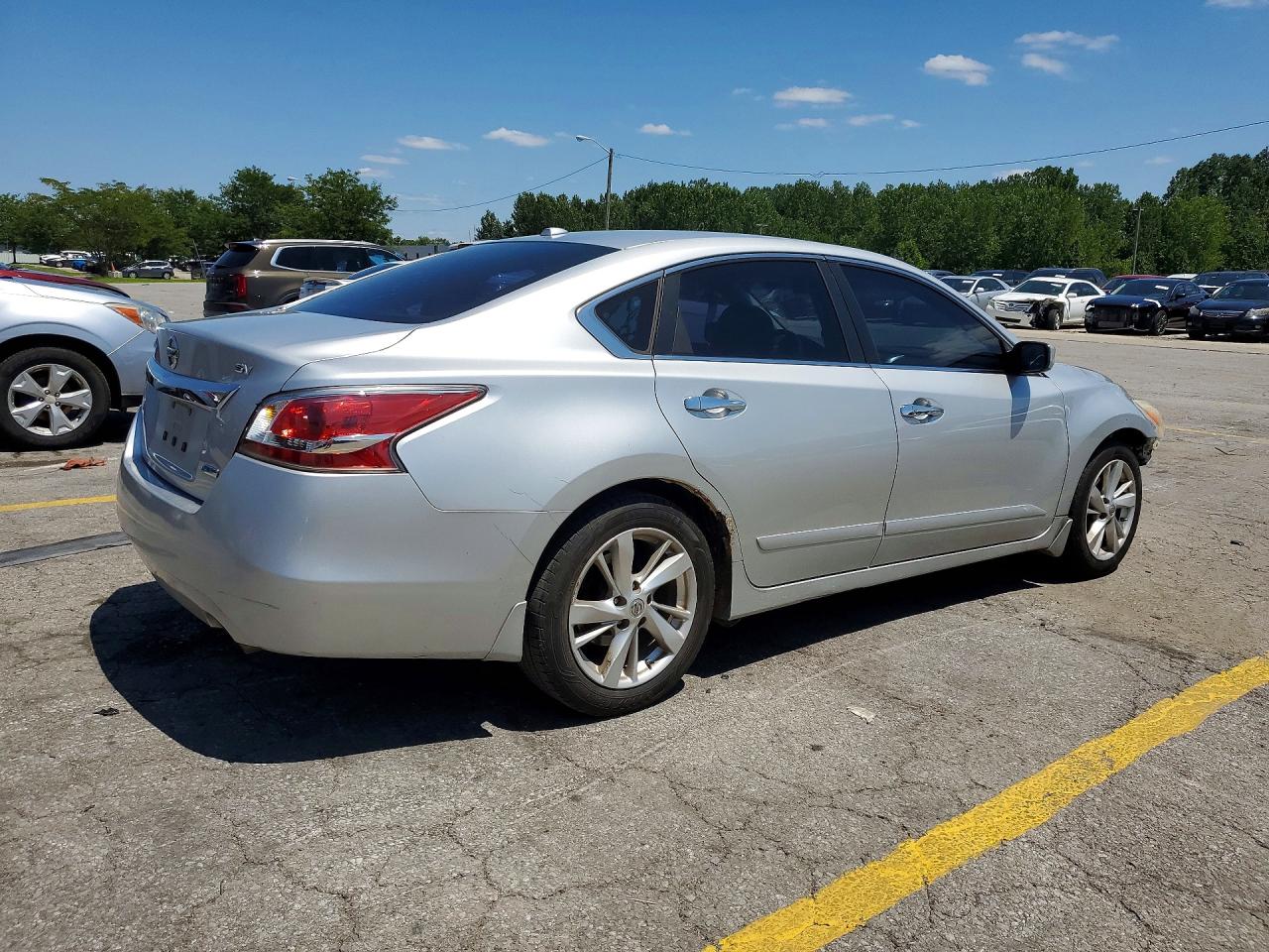 2014 Nissan Altima 2.5 Silver vin: 1N4AL3AP3EC109539