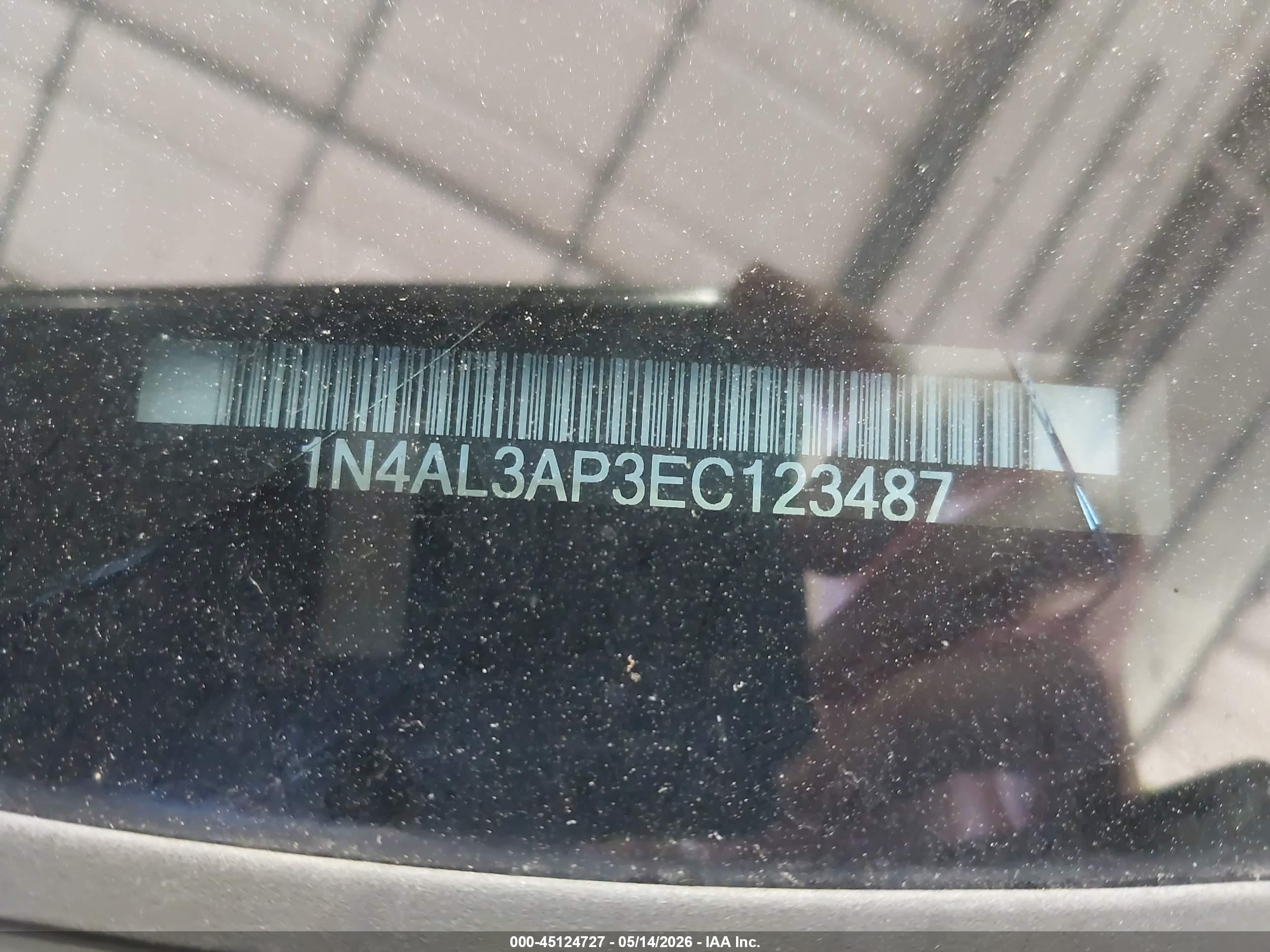 2014 Nissan Altima 2.5 S Черный vin: 1N4AL3AP3EC123487