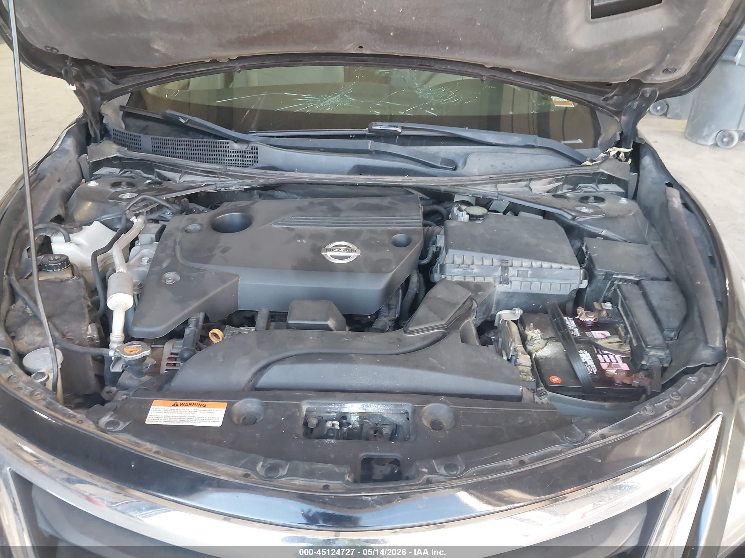 2014 Nissan Altima 2.5 S Черный vin: 1N4AL3AP3EC123487