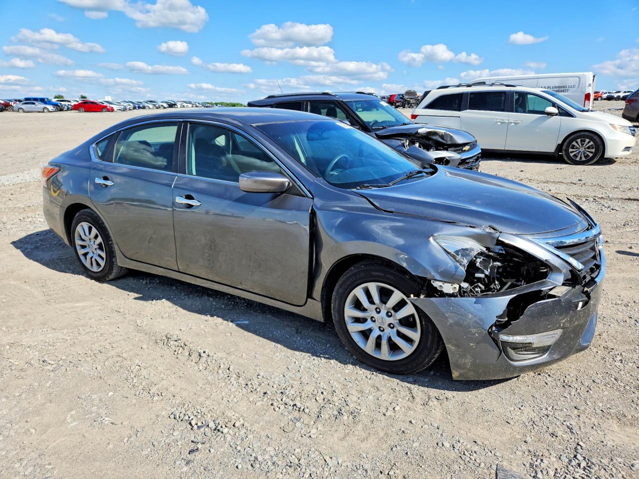 2014 Nissan Altima 2.5 S Gray vin: 1N4AL3AP3EC126082