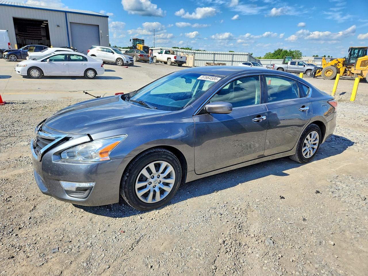 2014 Nissan Altima 2.5 S Gray vin: 1N4AL3AP3EC126082