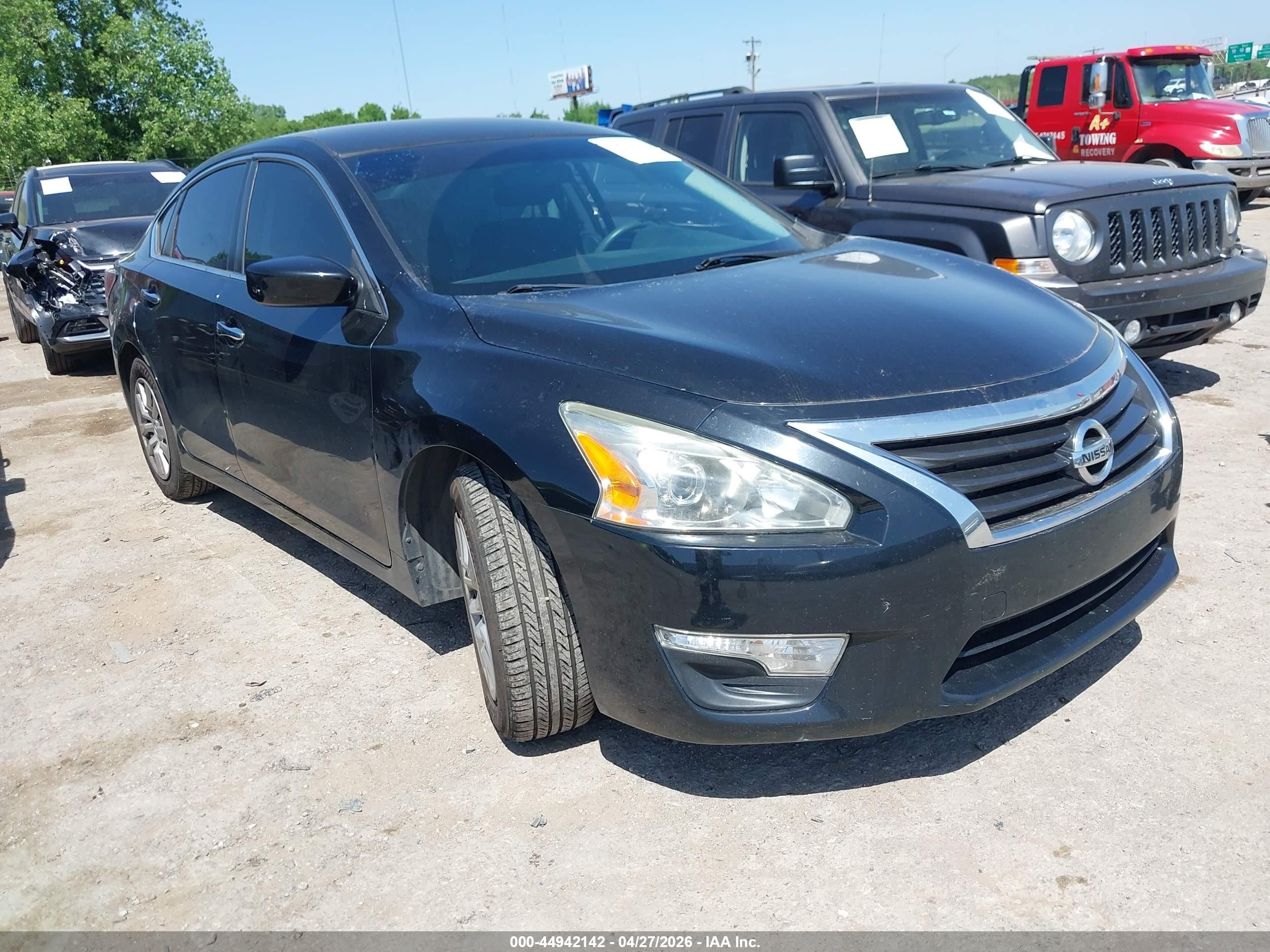 2014 Nissan Altima 2.5 S Black vin: 1N4AL3AP3EC128141