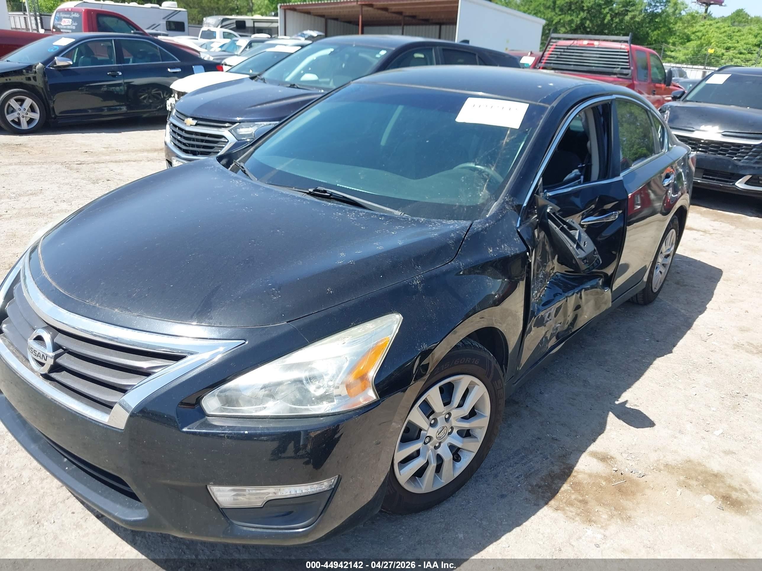 2014 Nissan Altima 2.5 S Черный vin: 1N4AL3AP3EC128141