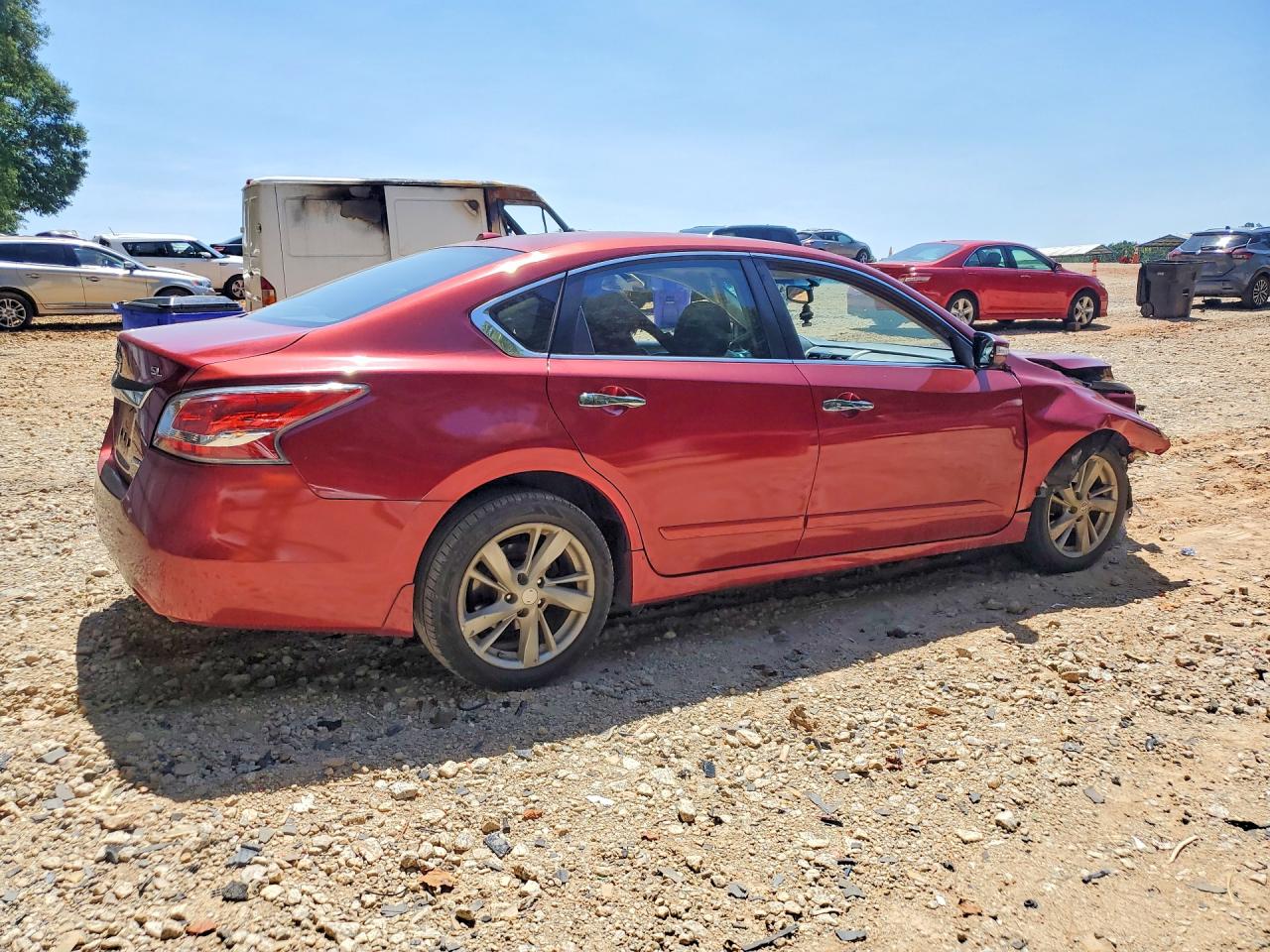 2014 Nissan Altima 2.5 Sl Red vin: 1N4AL3AP3EC134456