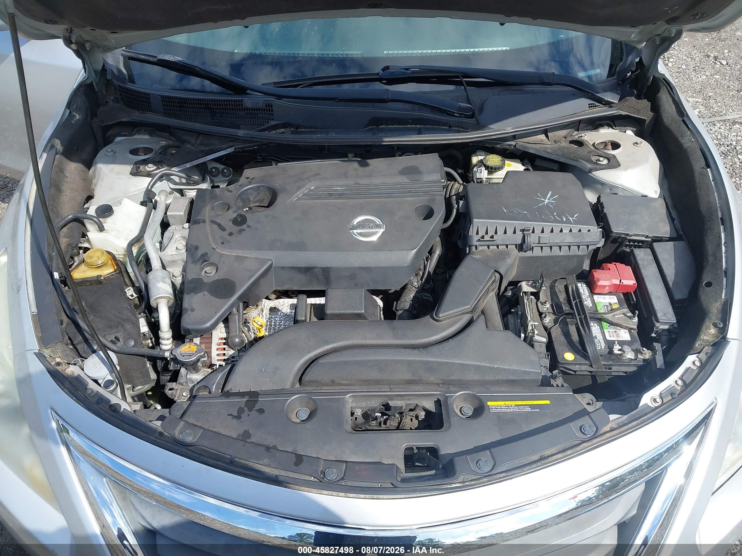 2014 Nissan Altima 2.5 S Gray vin: 1N4AL3AP3EC135705