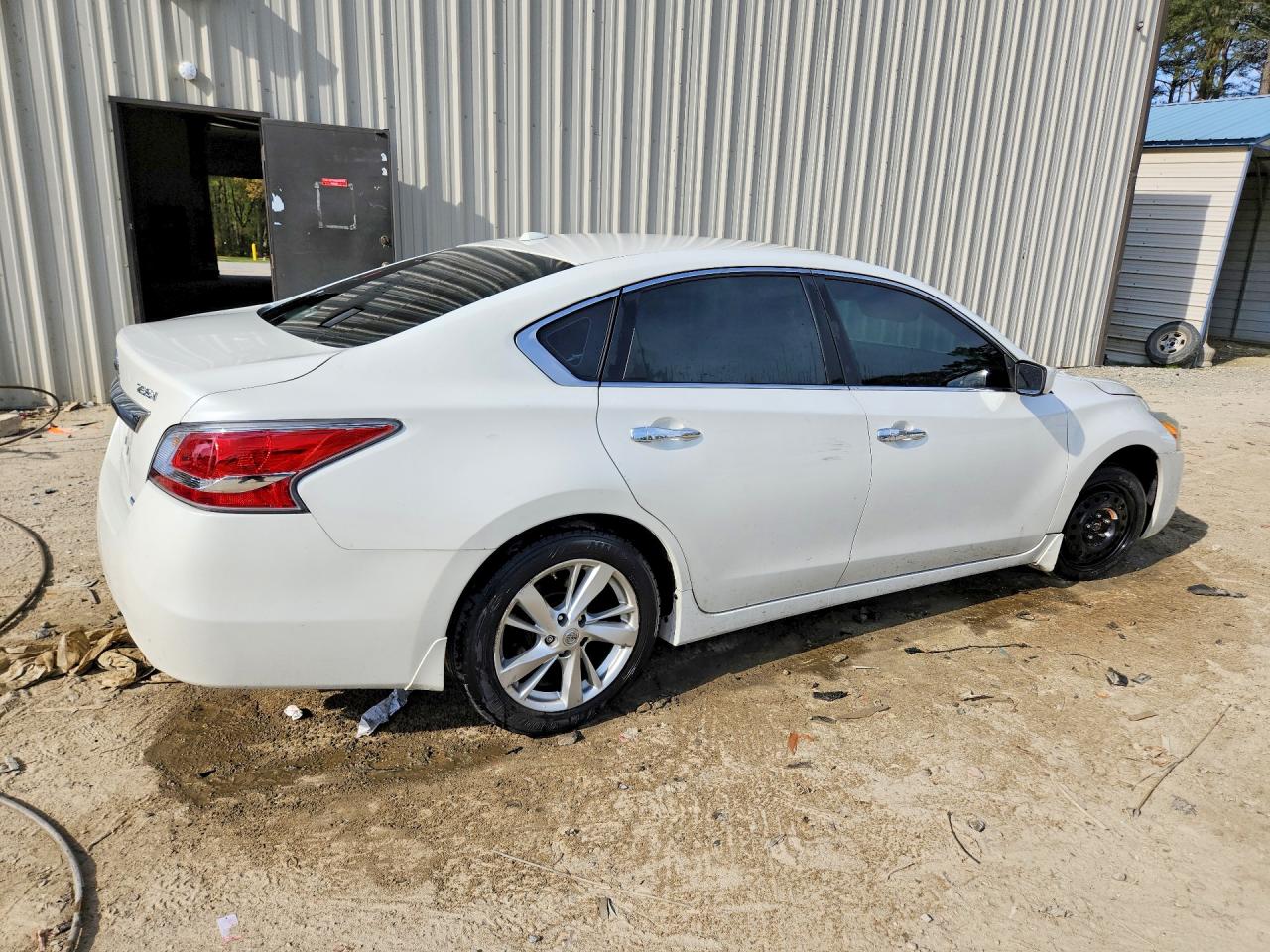 2014 Nissan Altima 2.5 Sv White vin: 1N4AL3AP3EC142007