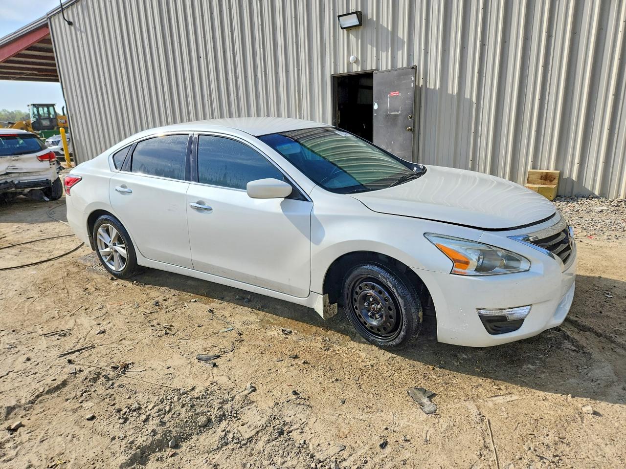 2014 Nissan Altima 2.5 Sv White vin: 1N4AL3AP3EC142007