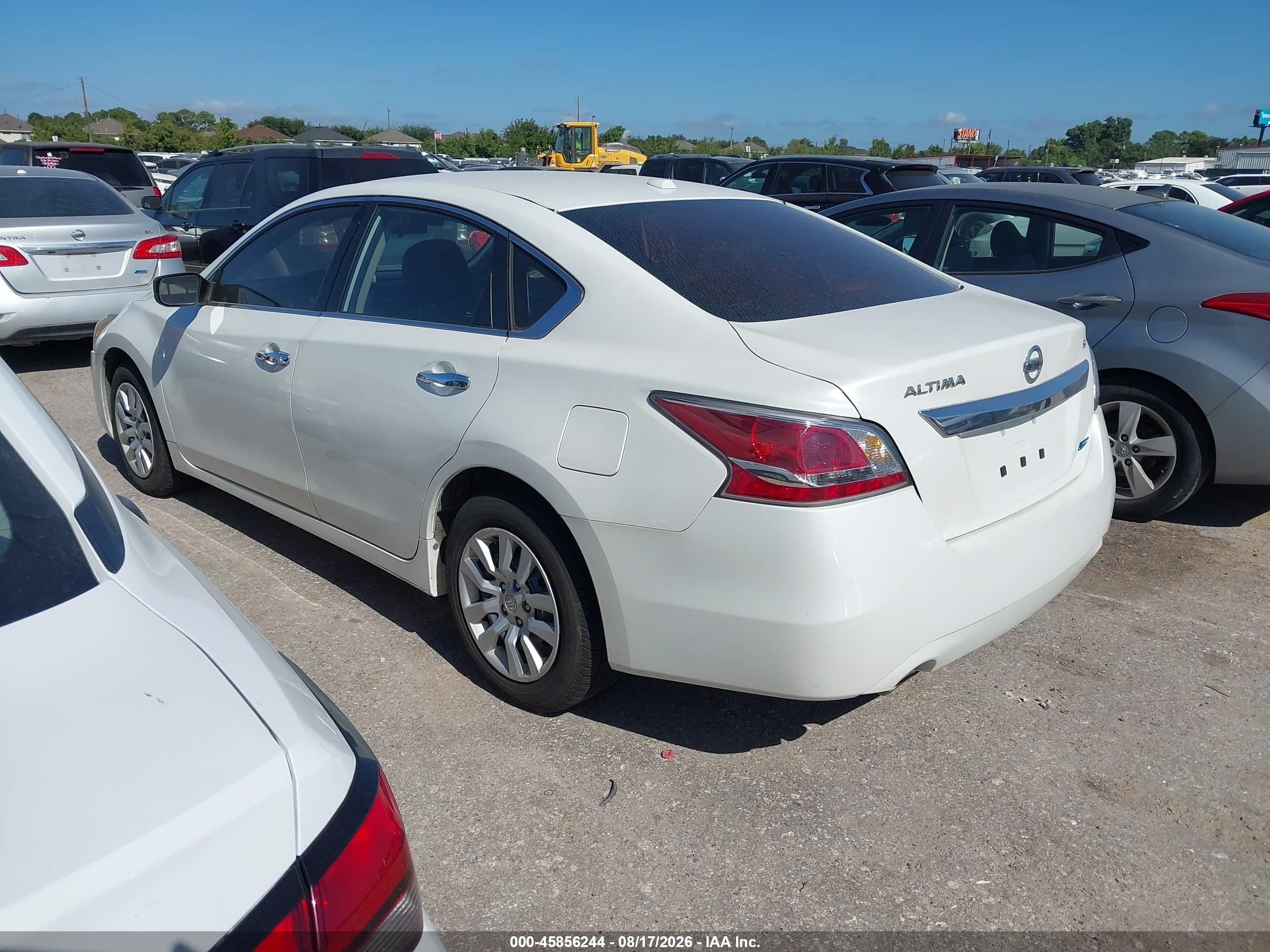 2014 Nissan Altima 2.5 S White vin: 1N4AL3AP3EC146851