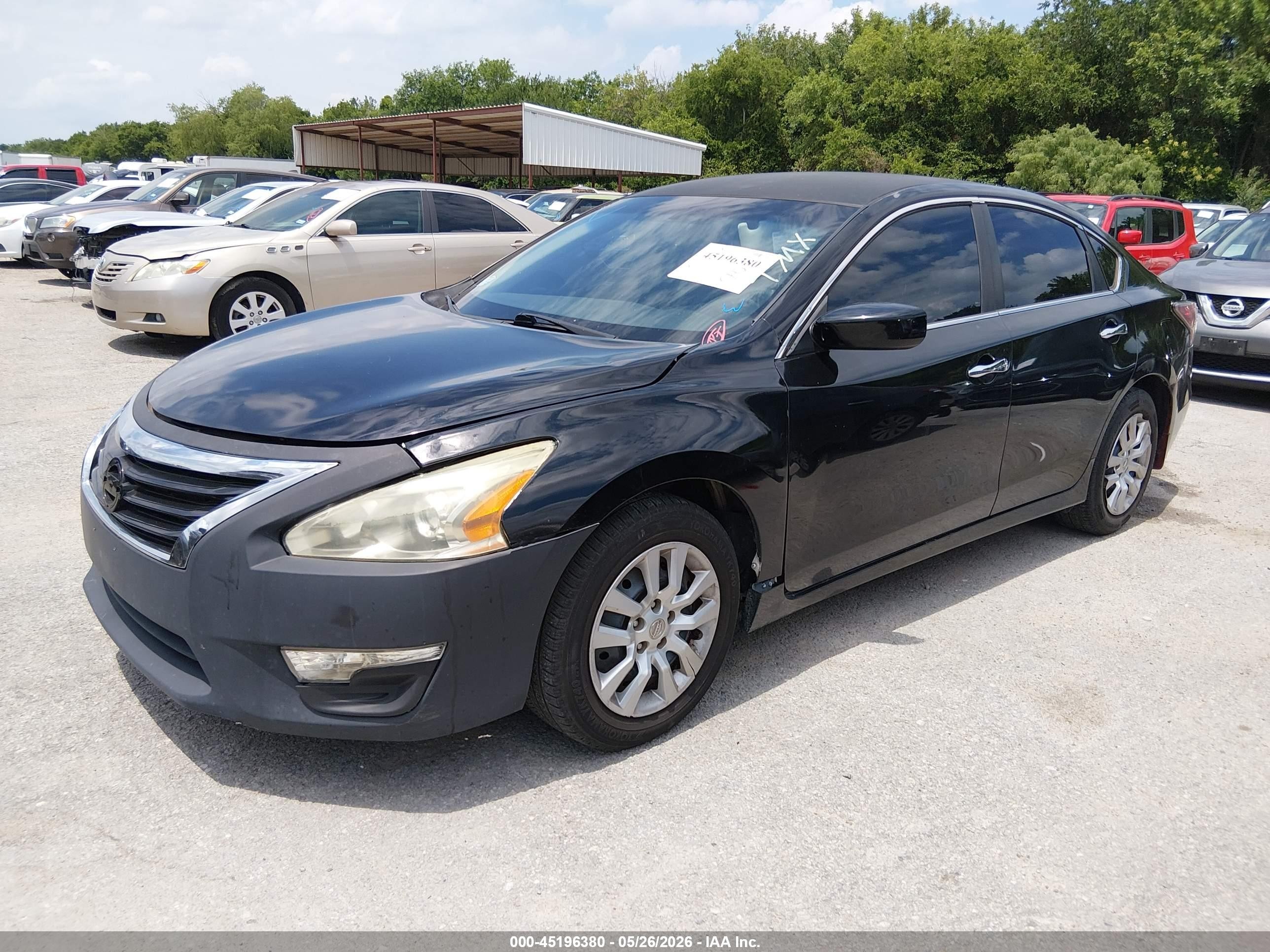 2014 Nissan Altima 2.5 S Black vin: 1N4AL3AP3EC147868