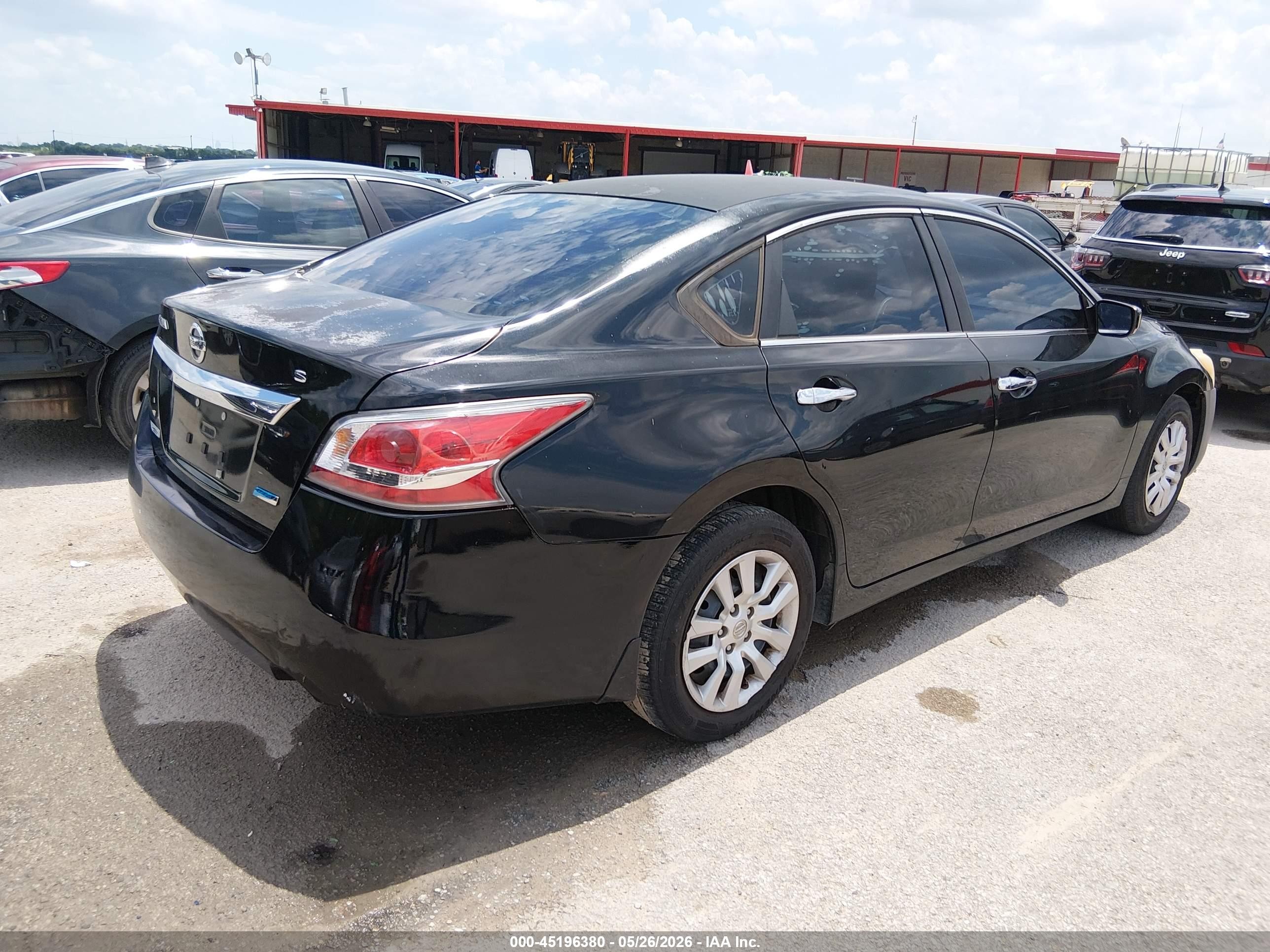 2014 Nissan Altima 2.5 S Black vin: 1N4AL3AP3EC147868